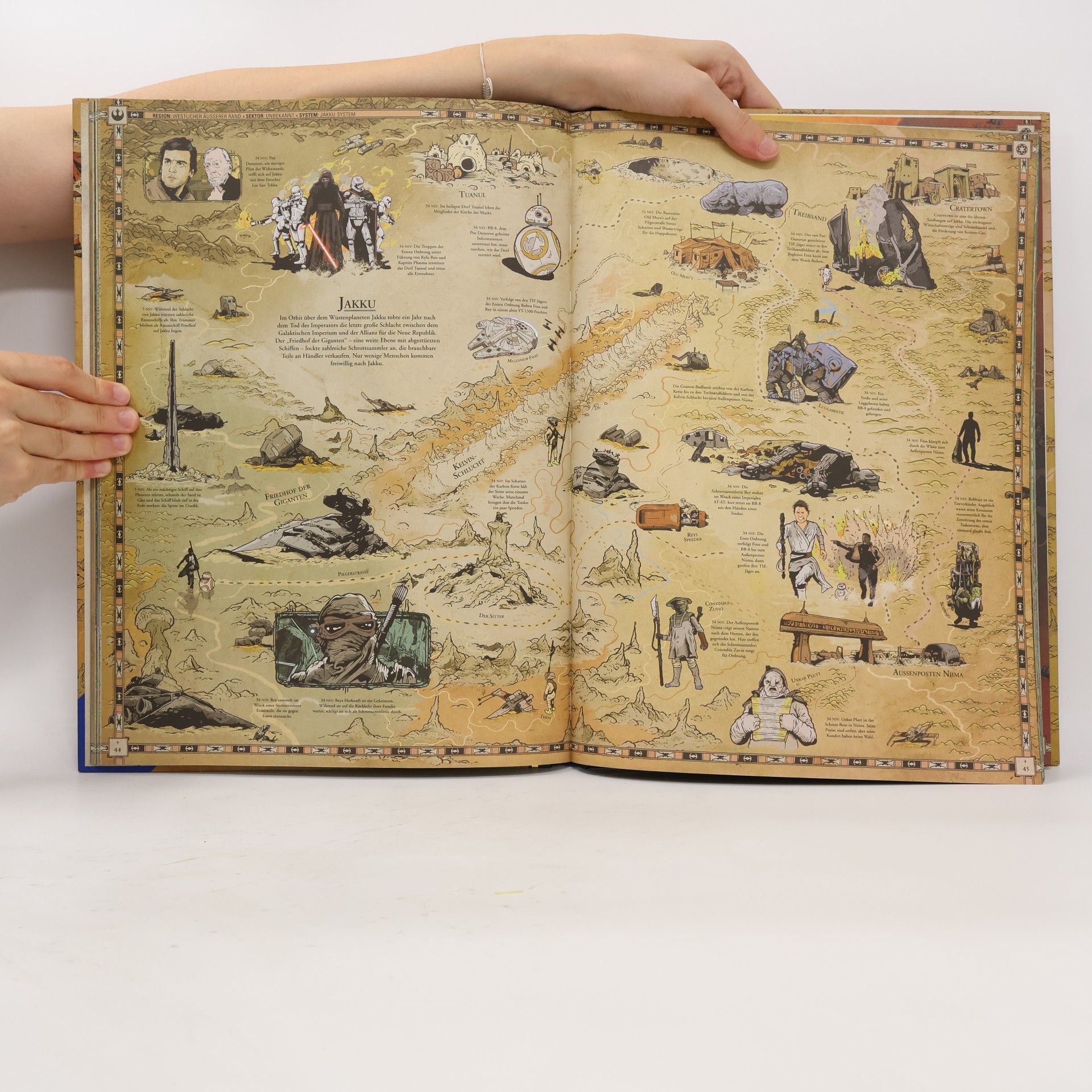 Tim McDonagh Star Wars Galaktischer Atlas