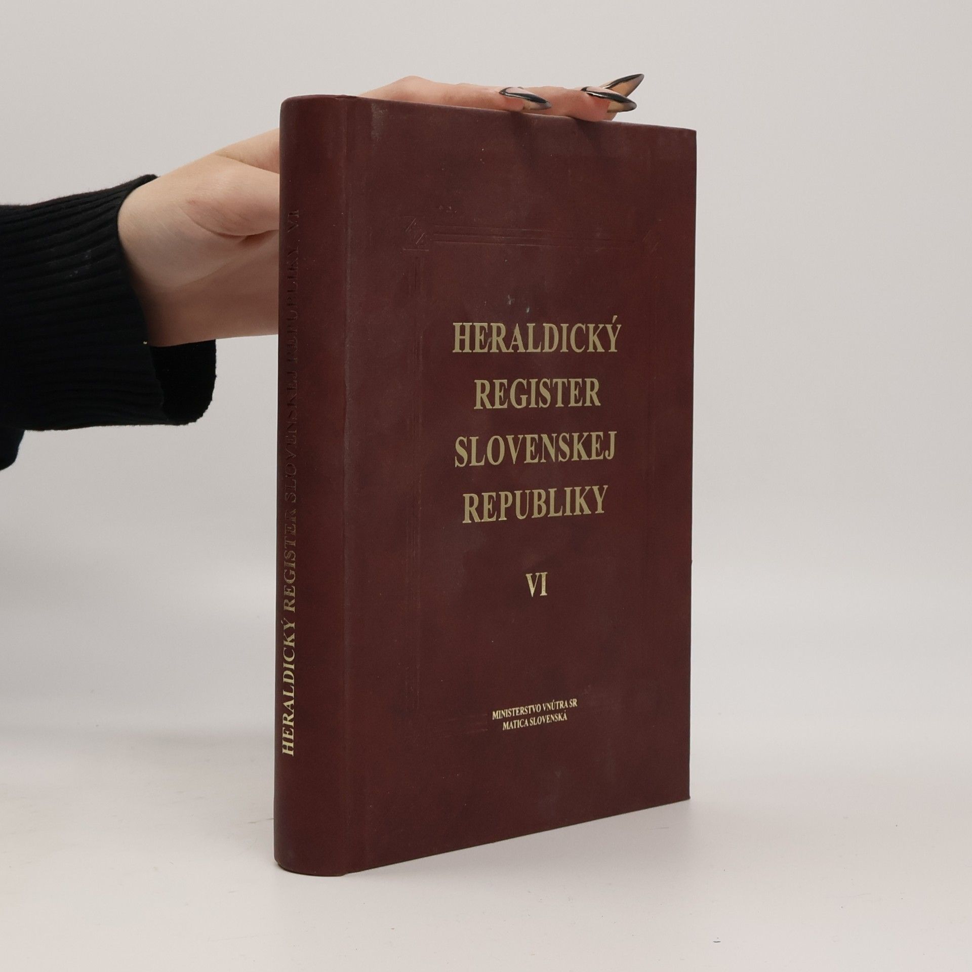 Peter Kartous Heraldický register Slovenskej republiky VI