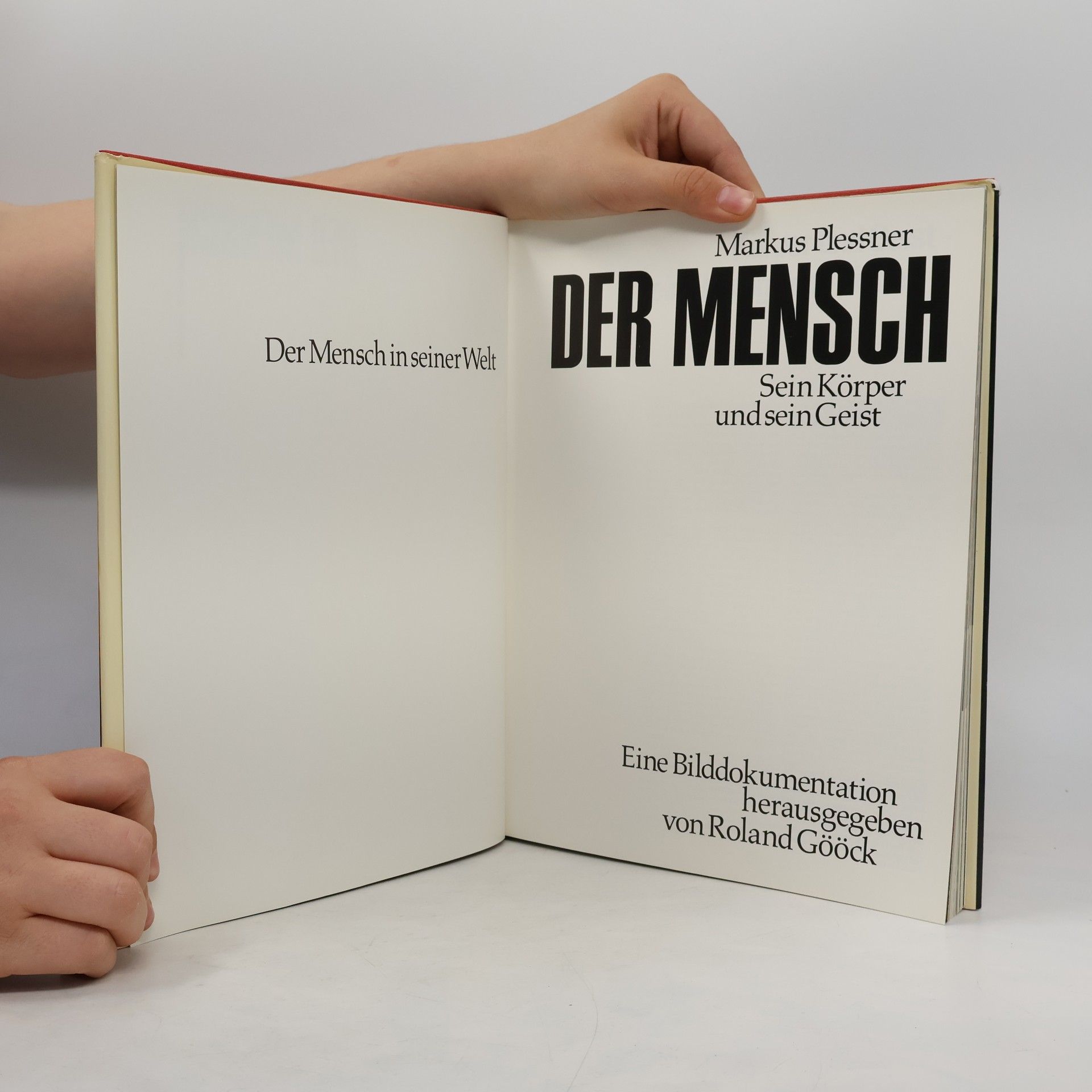 Markus Plessner Der Mensch