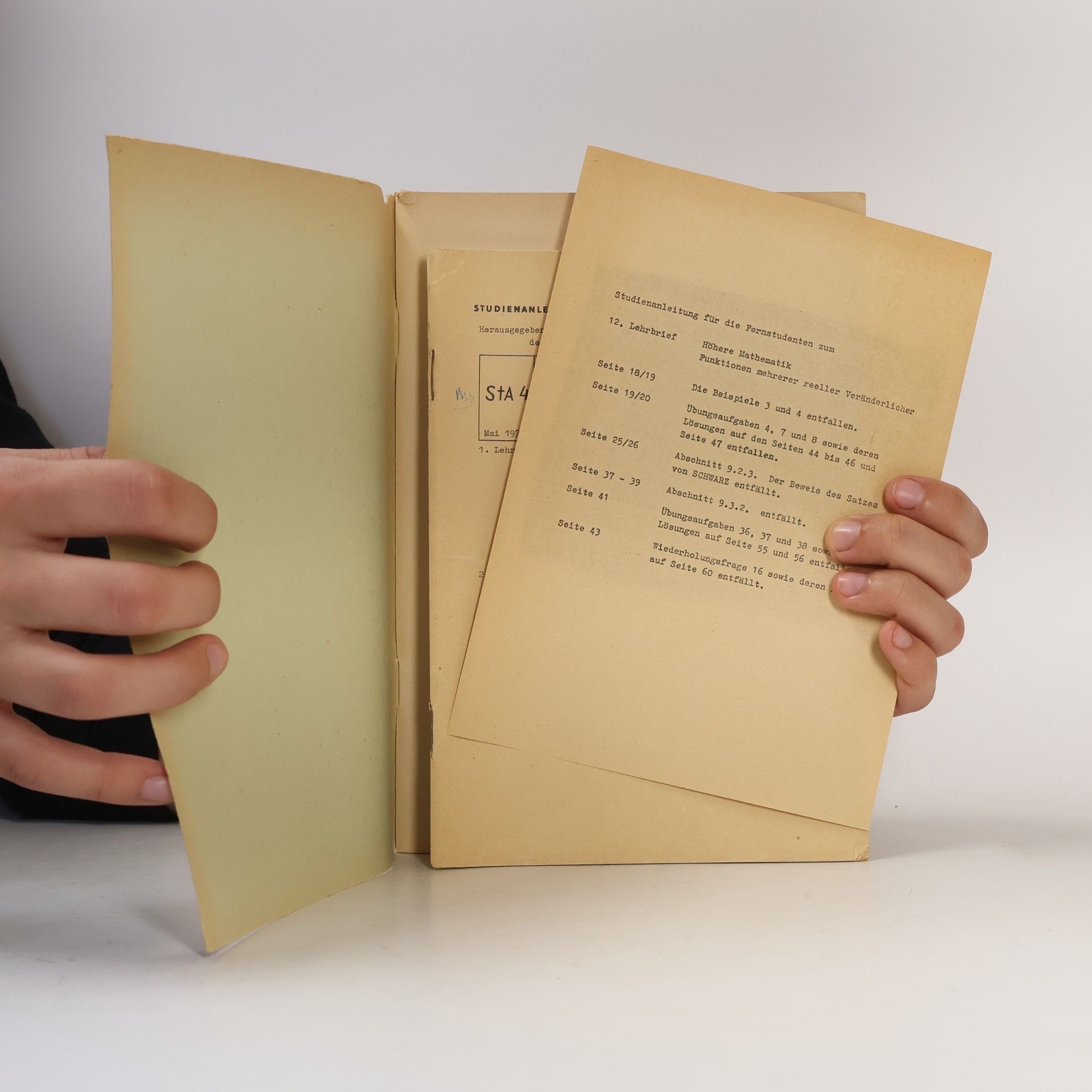 Fritz Rühs Höhere Mathematik 12