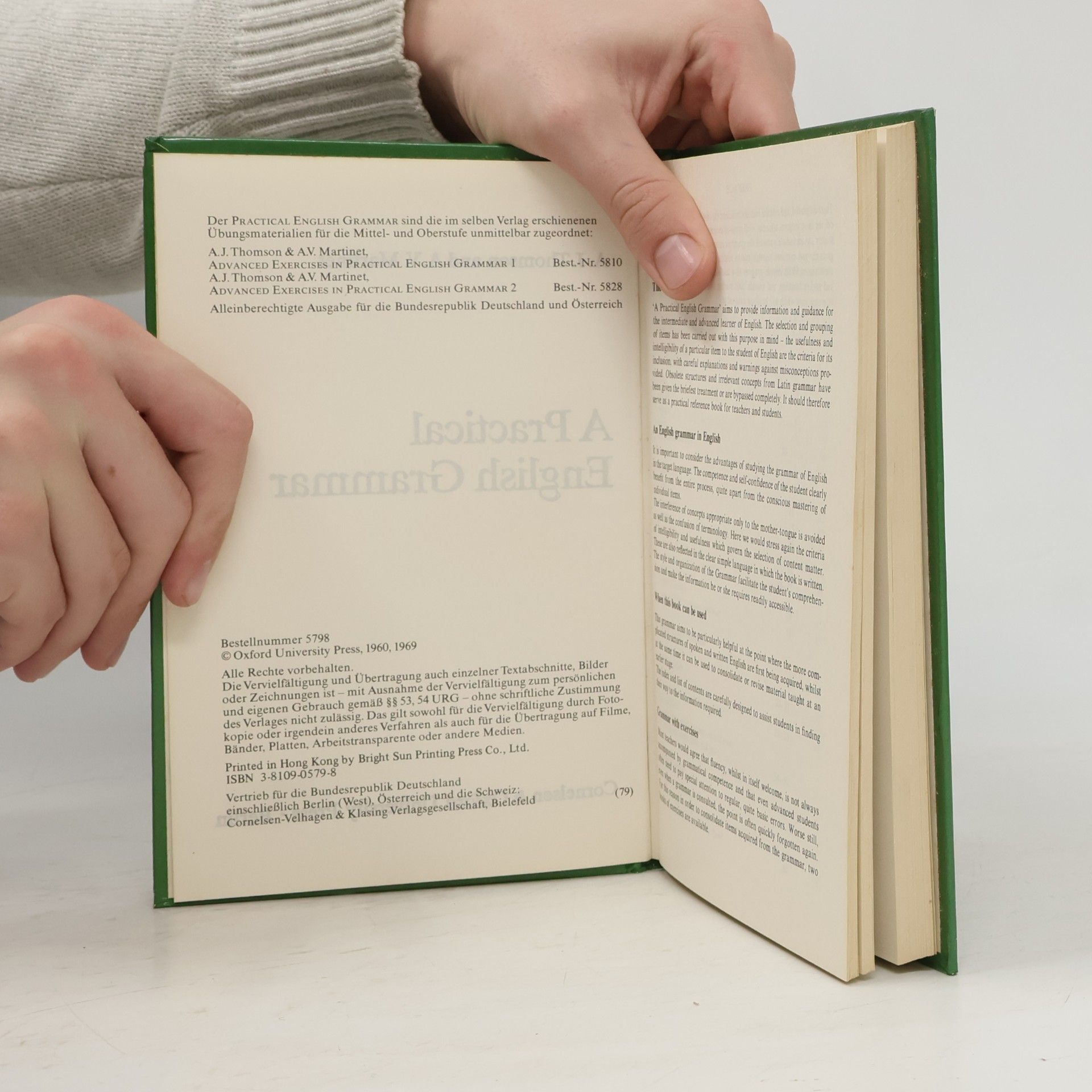 Audrey Jean Thomson A Practical English Grammar