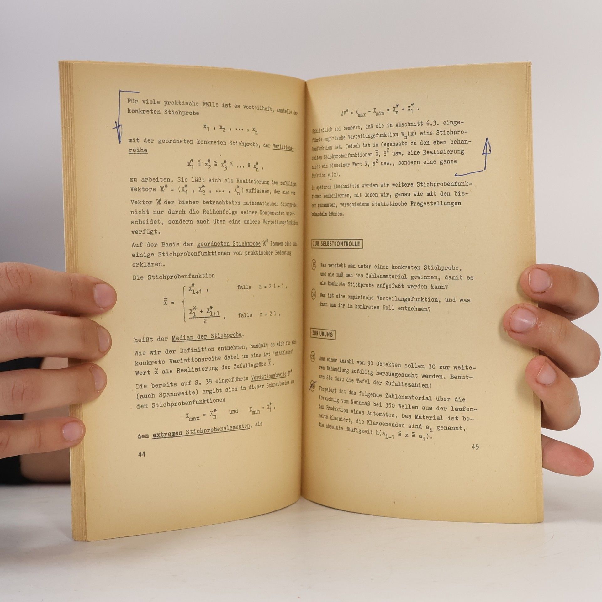 Hans Bandemer Einführung in die mathematische Statistik