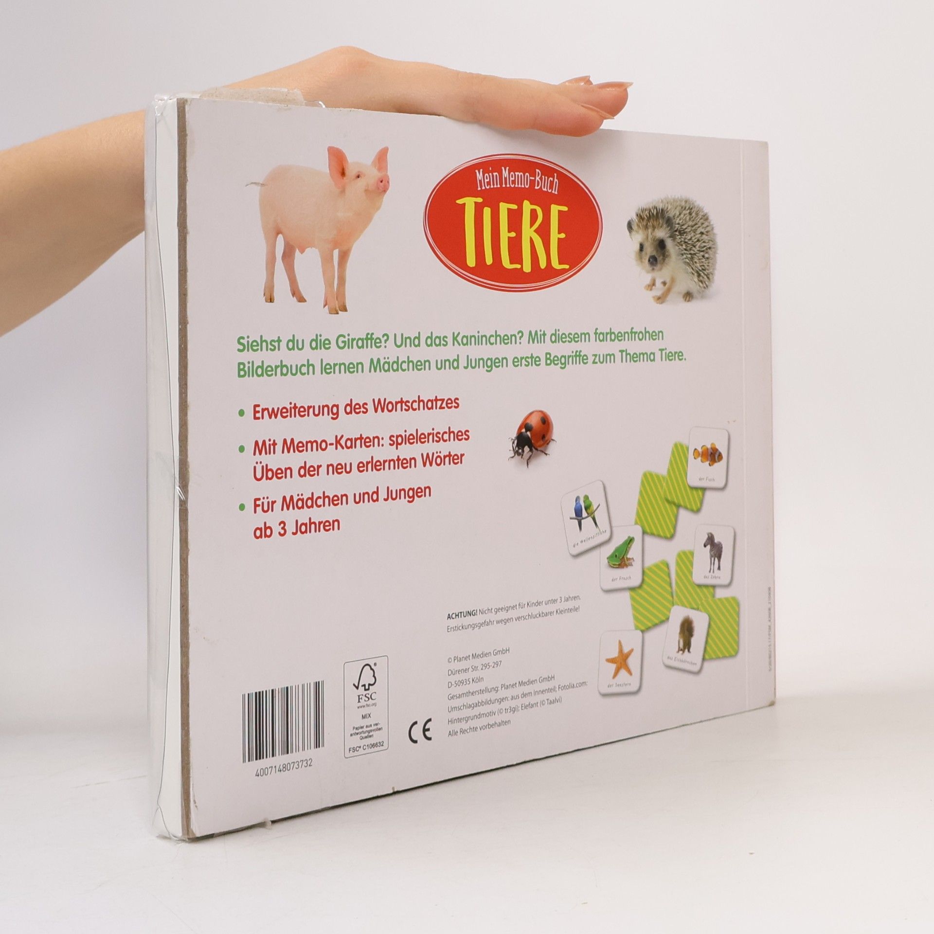 Autorenkollektiv Mein Memo-Buch Tiere
