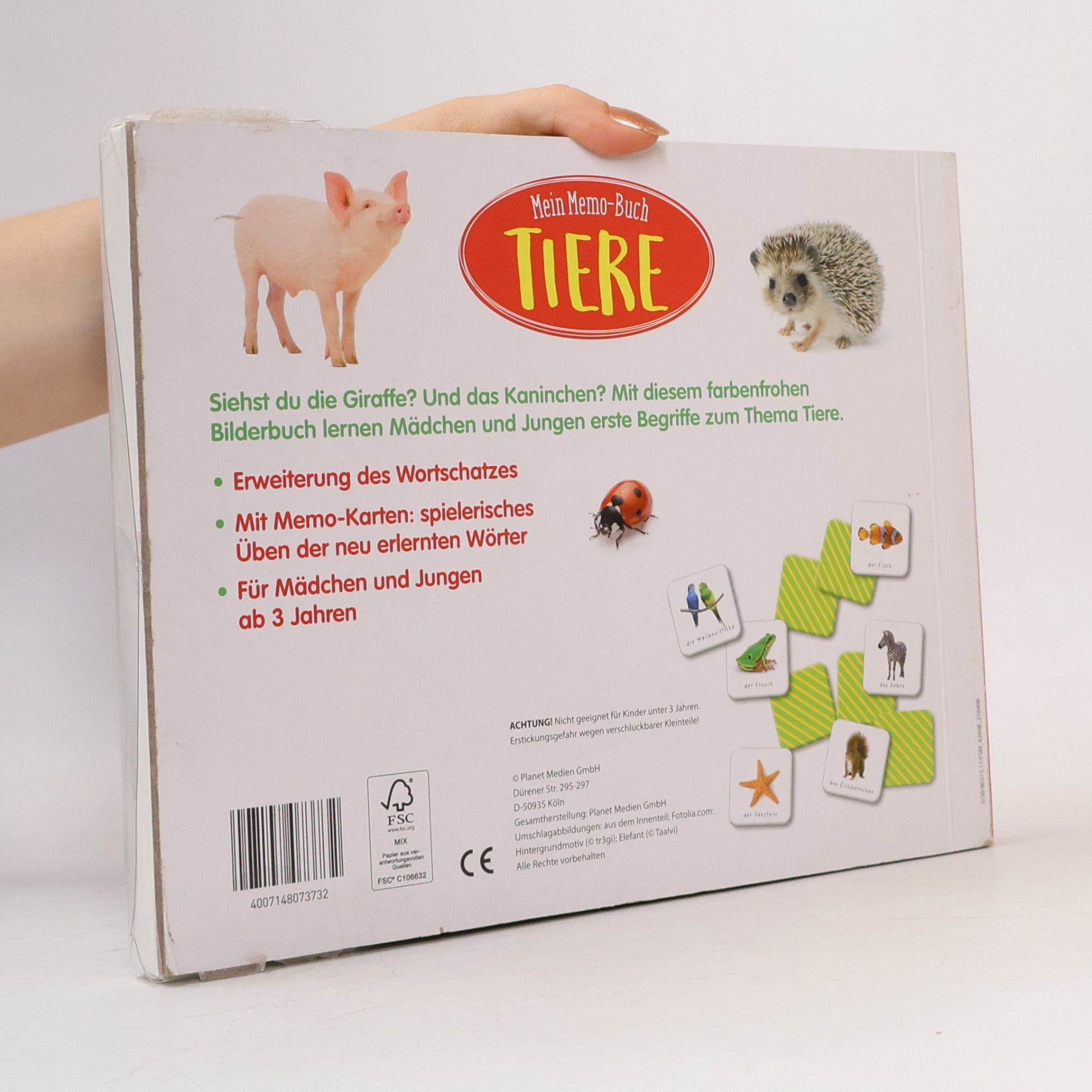 Autorenkollektiv Mein Memo-Buch Tiere
