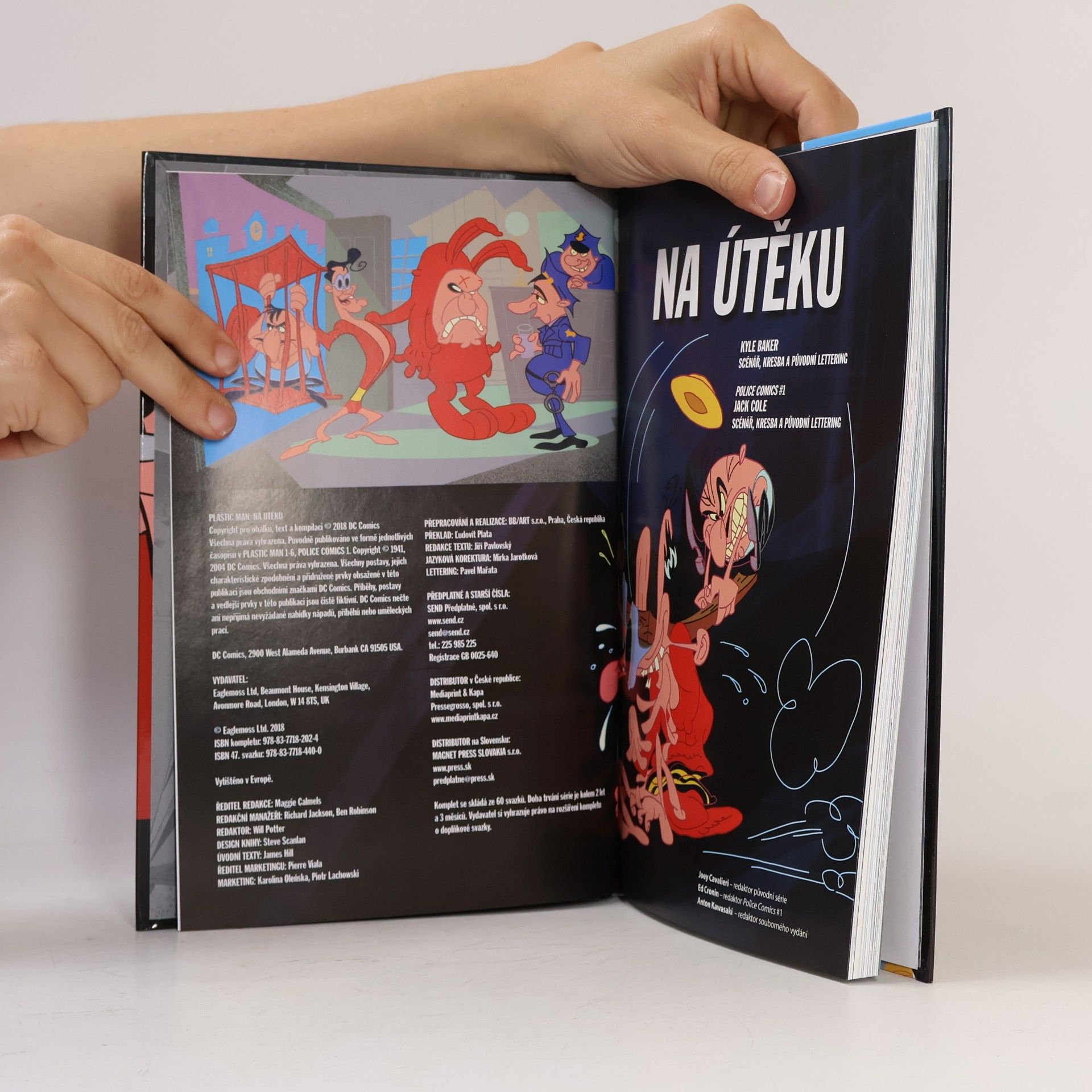 Kyle Baker Plastic Man. Na útěku