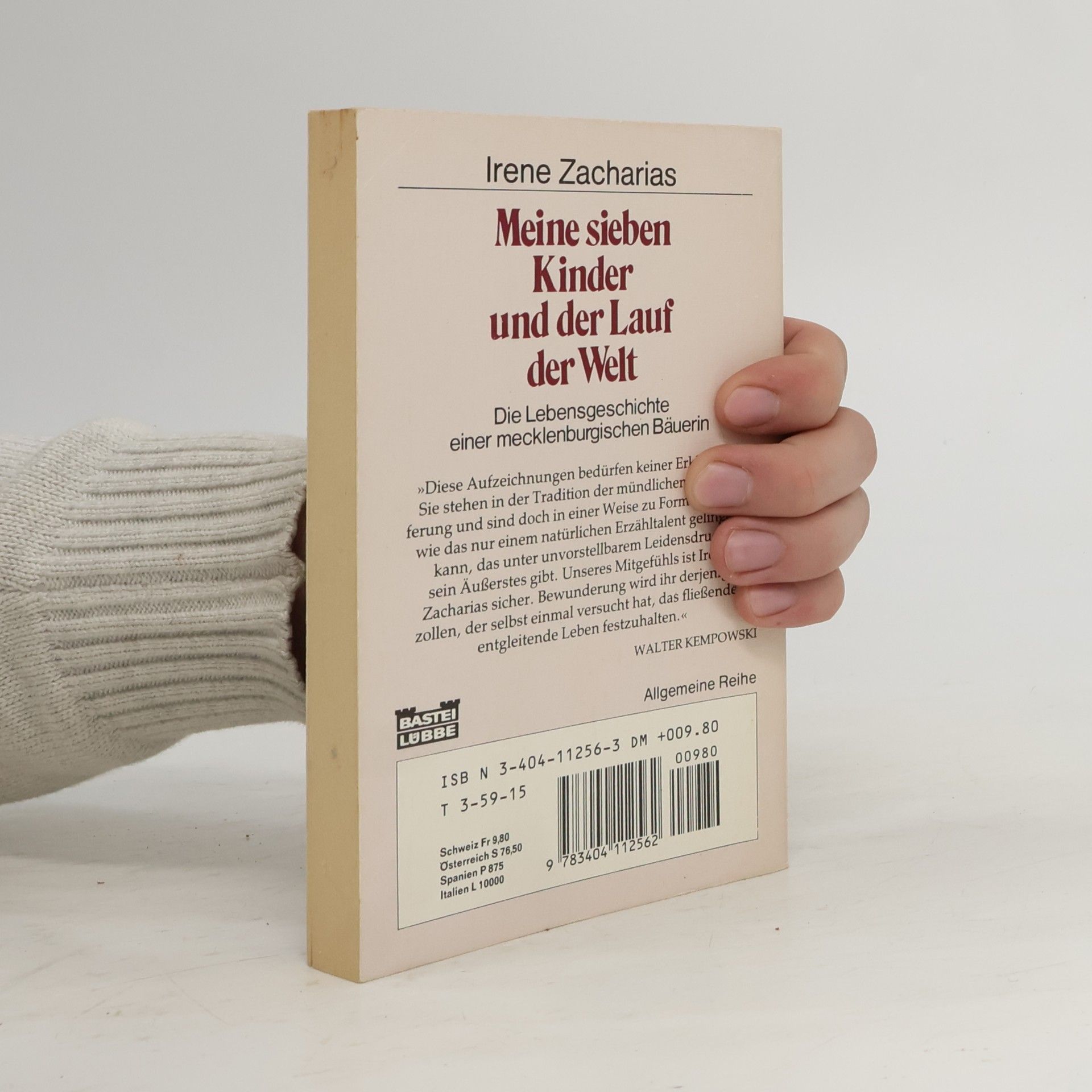 Irene Zacharias Meine sieben Kinder und der Lauf der Welt