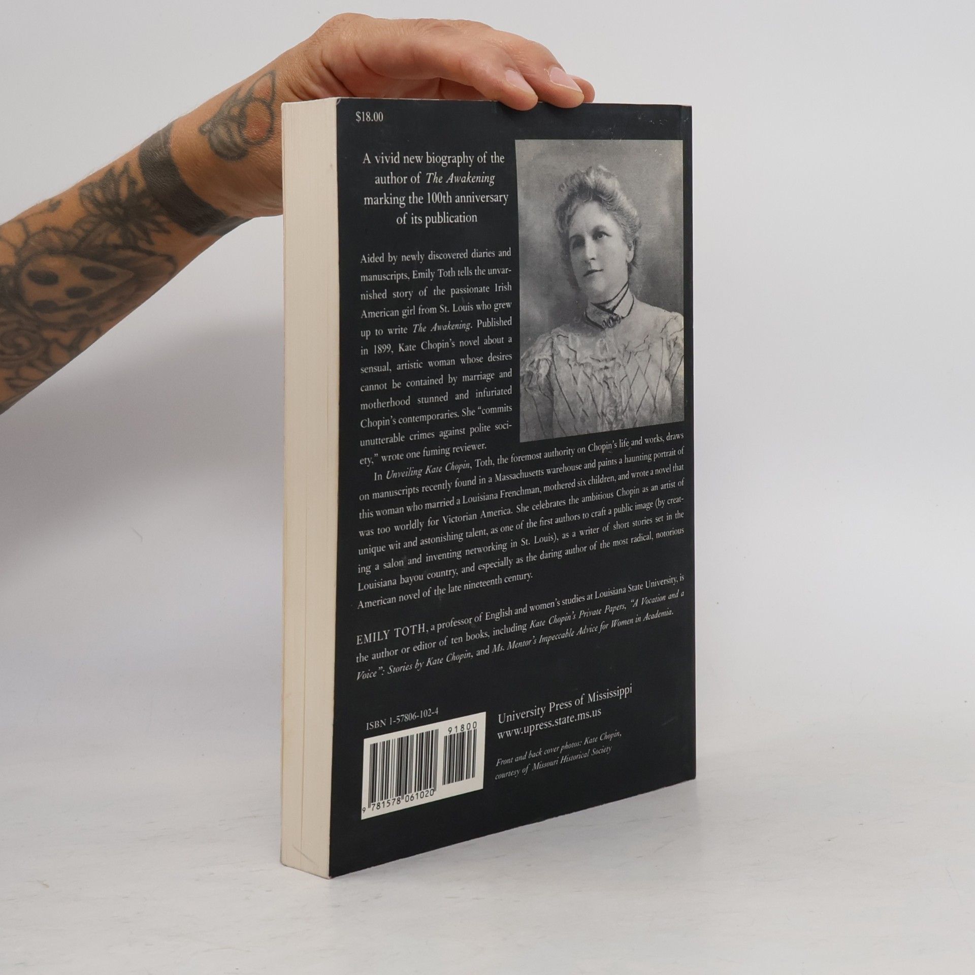 Emily Toth Unveiling Kate Chopin