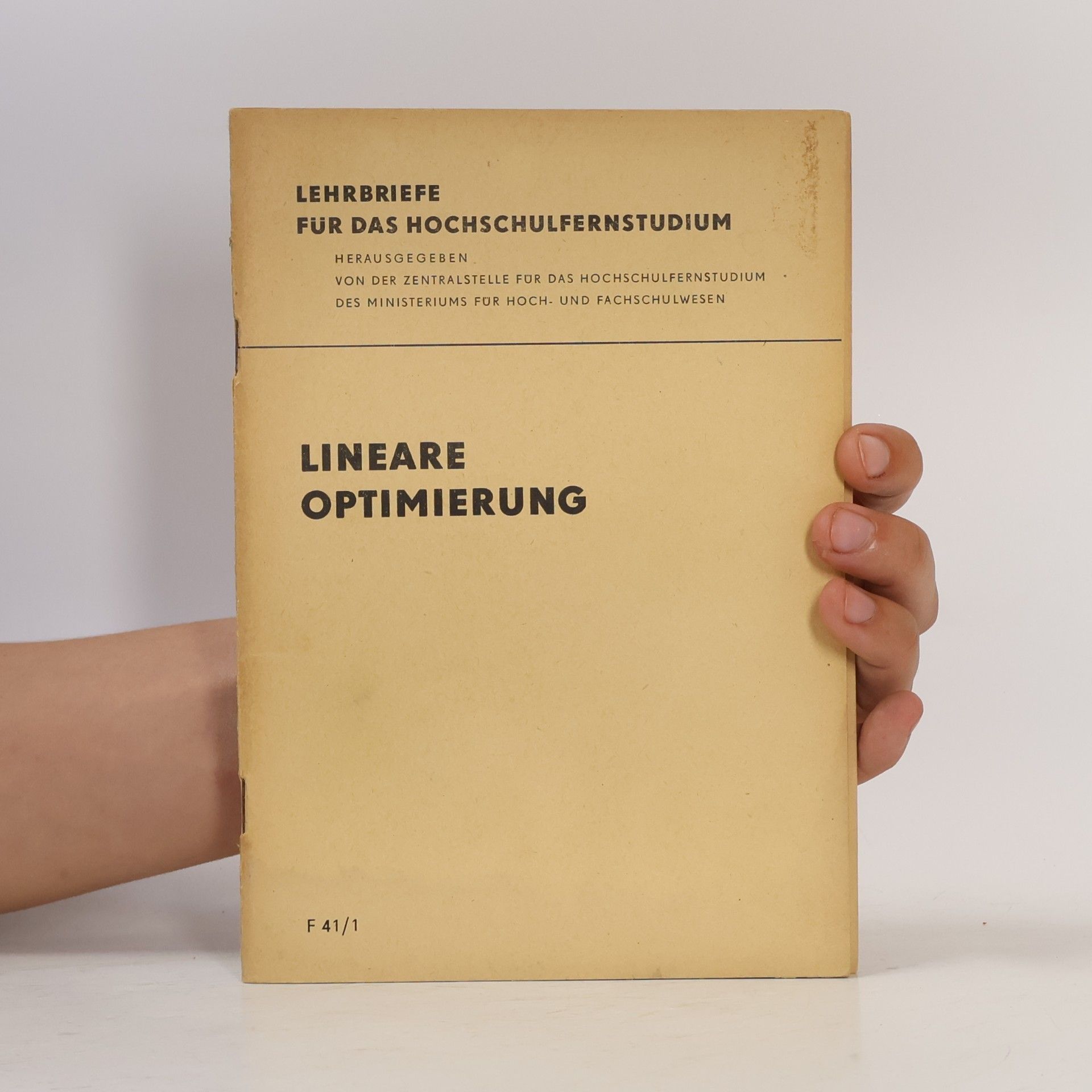 Horst Bialy Lineare Optimierung