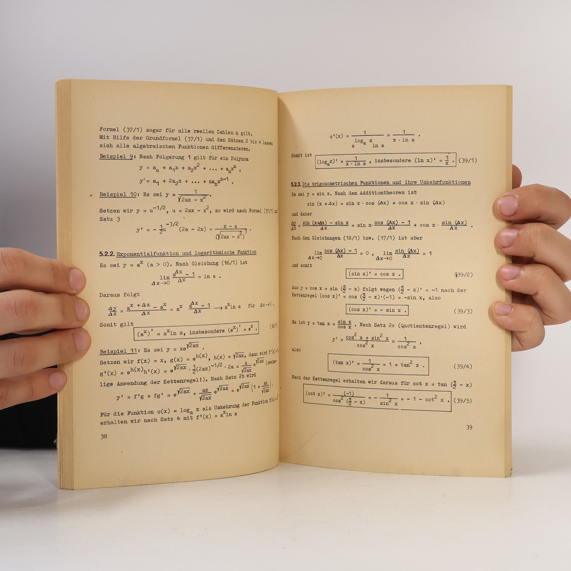 Fritz Rühs Analysis II