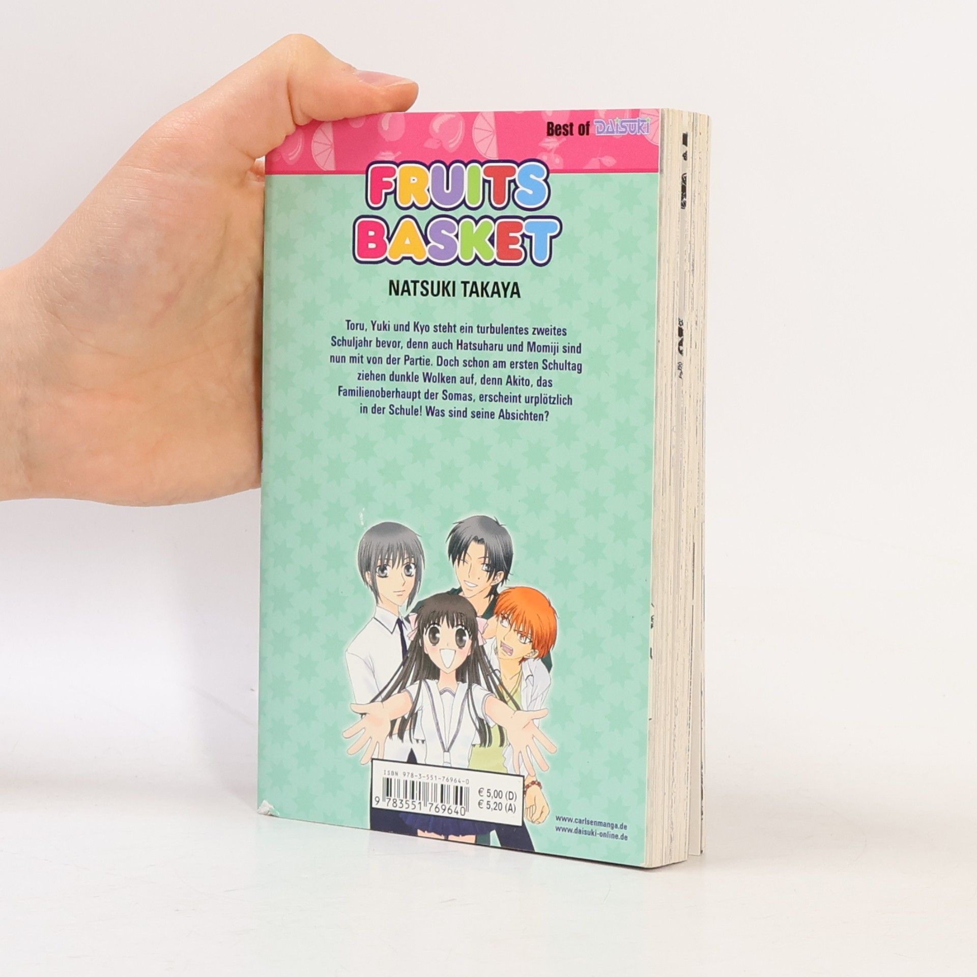 Natsuki Takaya Fruits basket 4