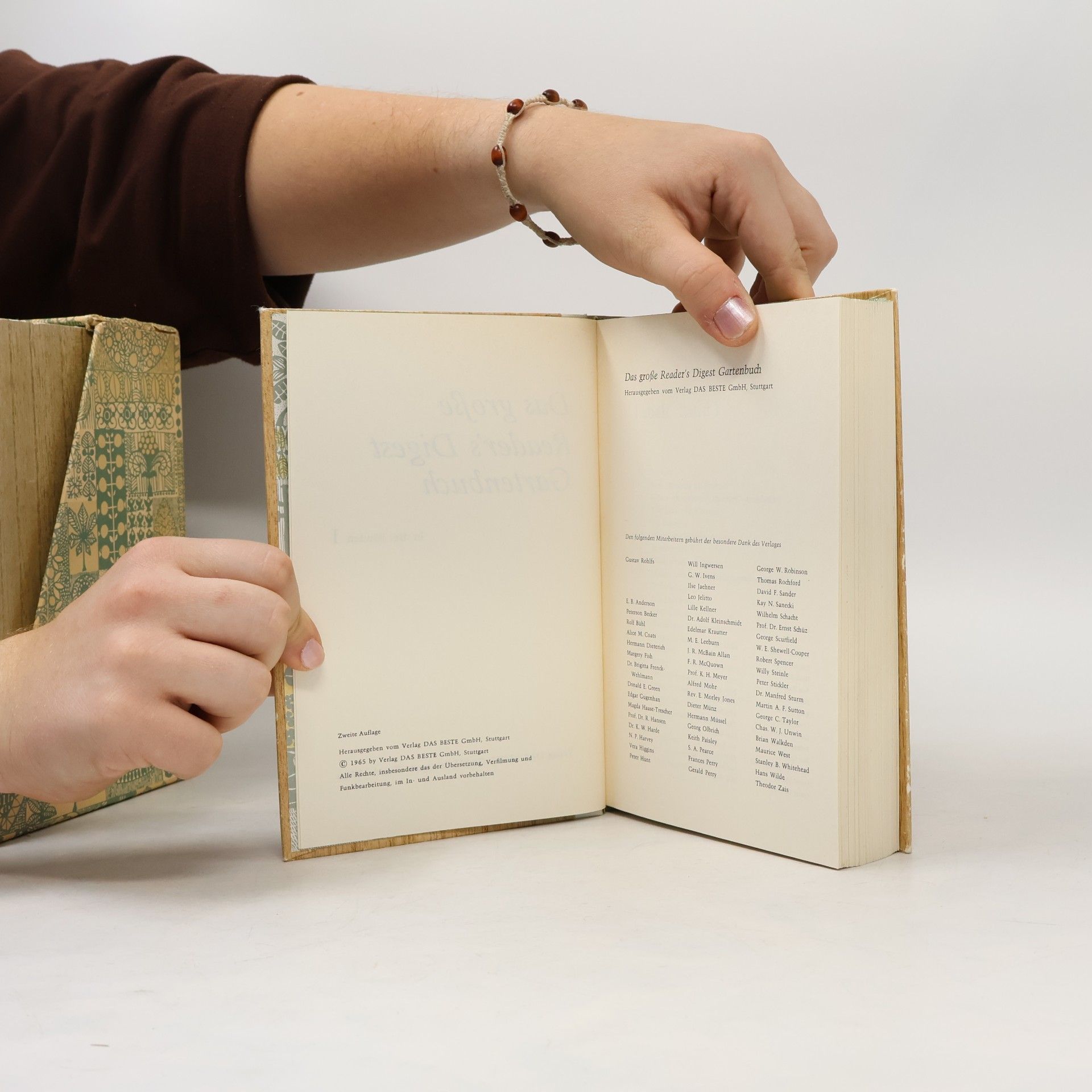 Autorenkollektiv Das große Reader's Digest Gartenbuch I.-III.