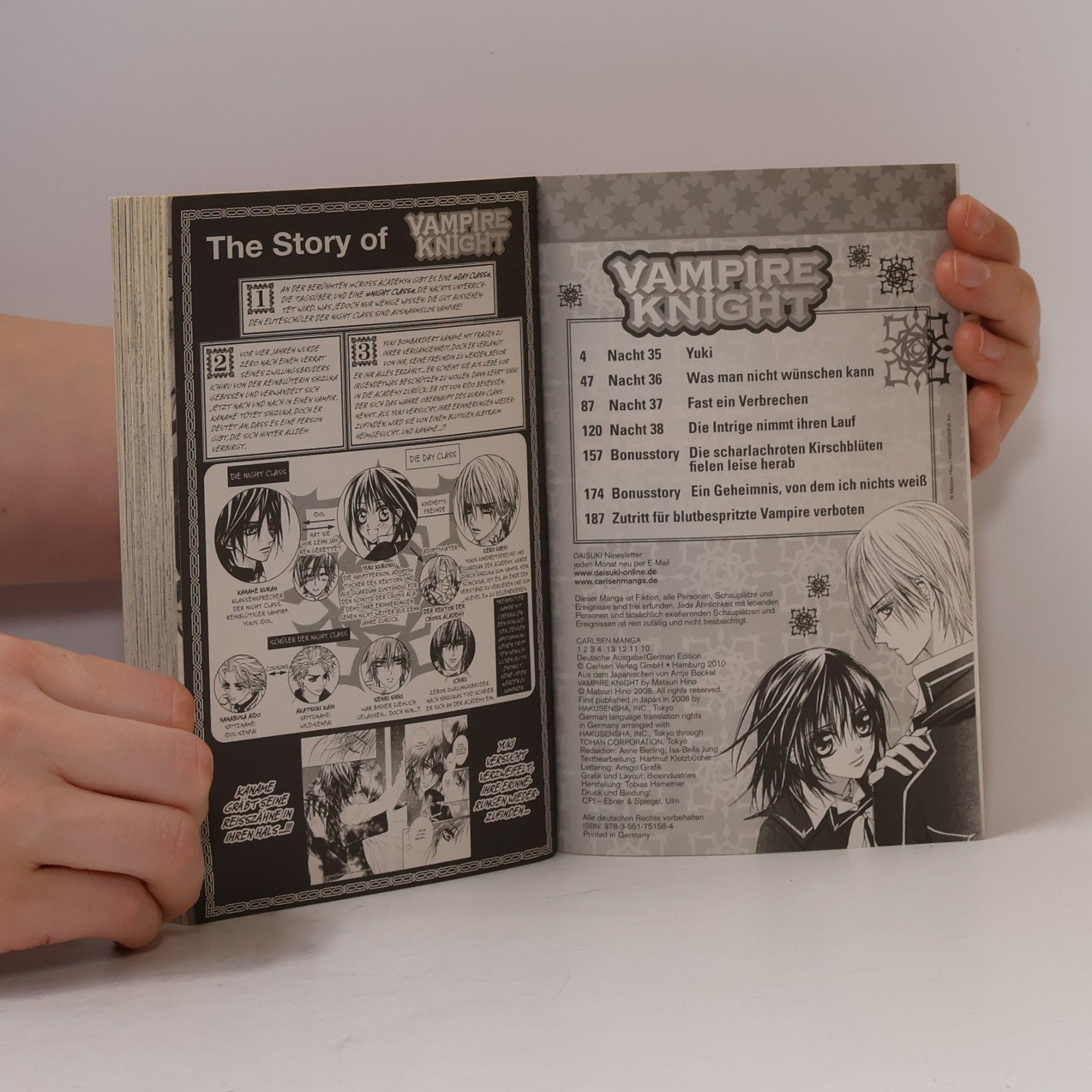 Matsuri Hino Vampire knight 8