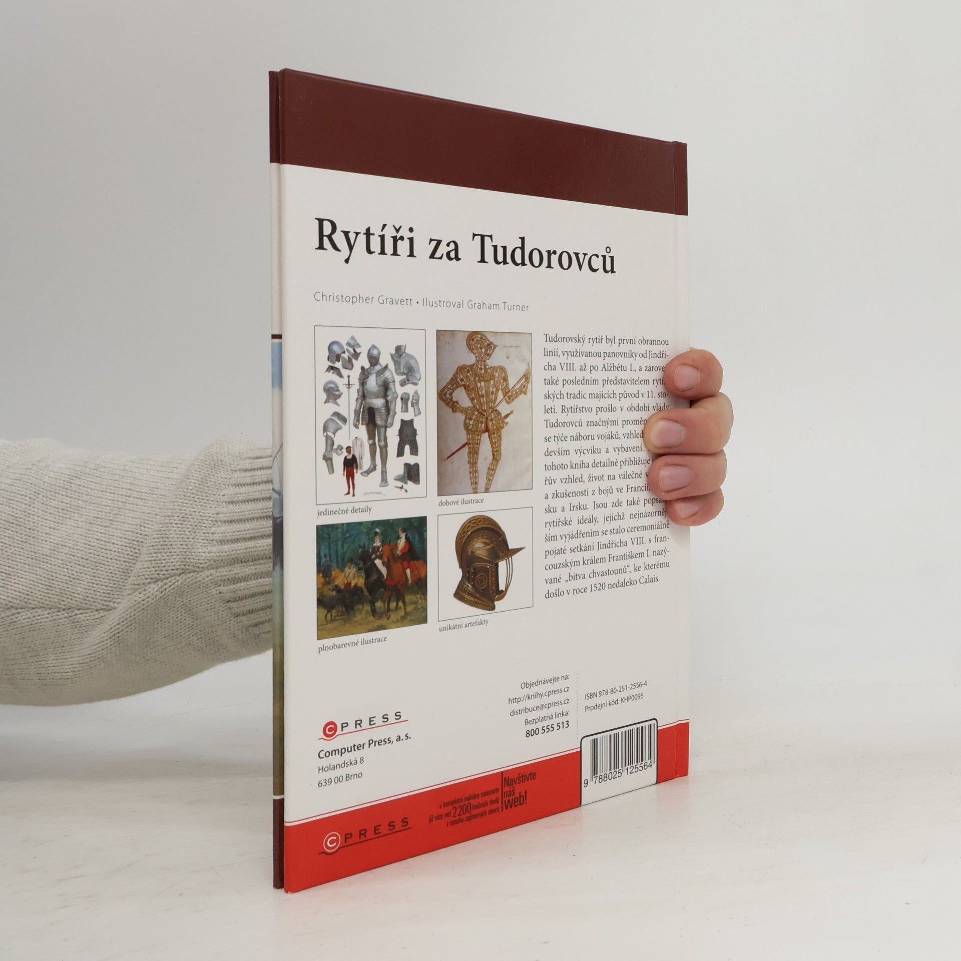 Christopher Gravett Rytíři za Tudorovců