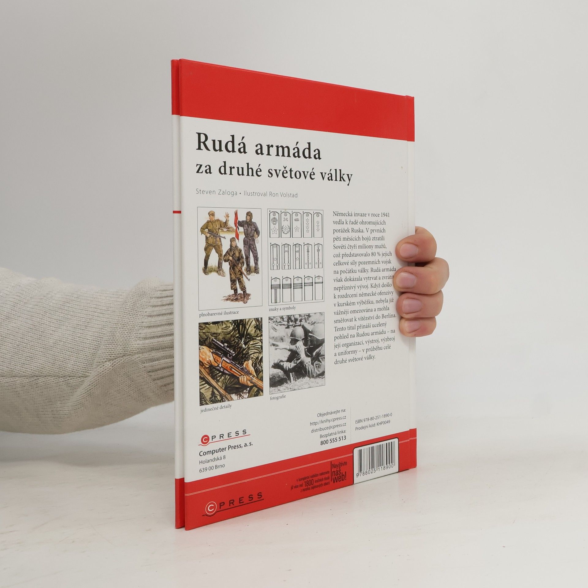 Steven Zaloga Rudá armáda za druhé světové války