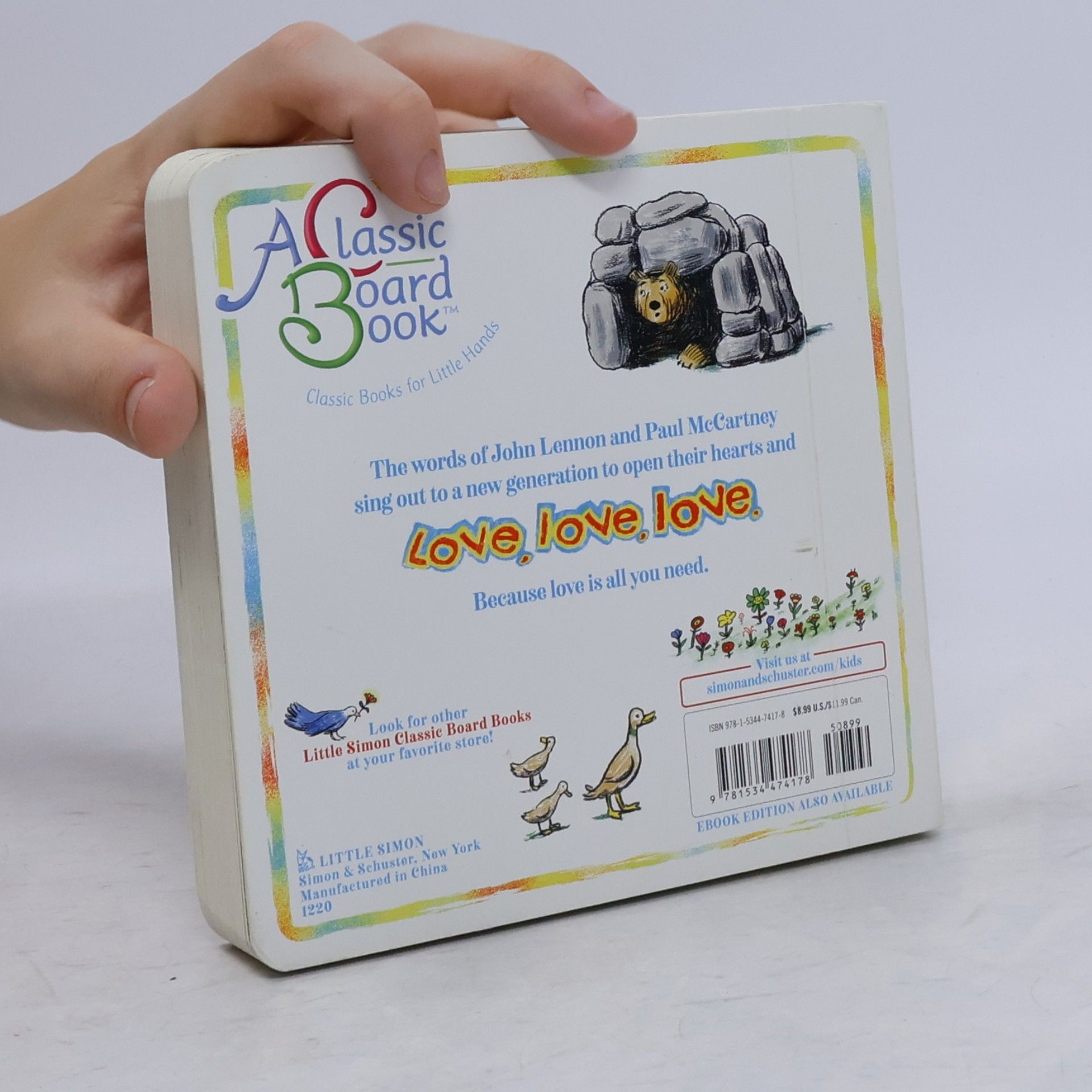 John Lennon Classic Board Books: All You Need Is Love