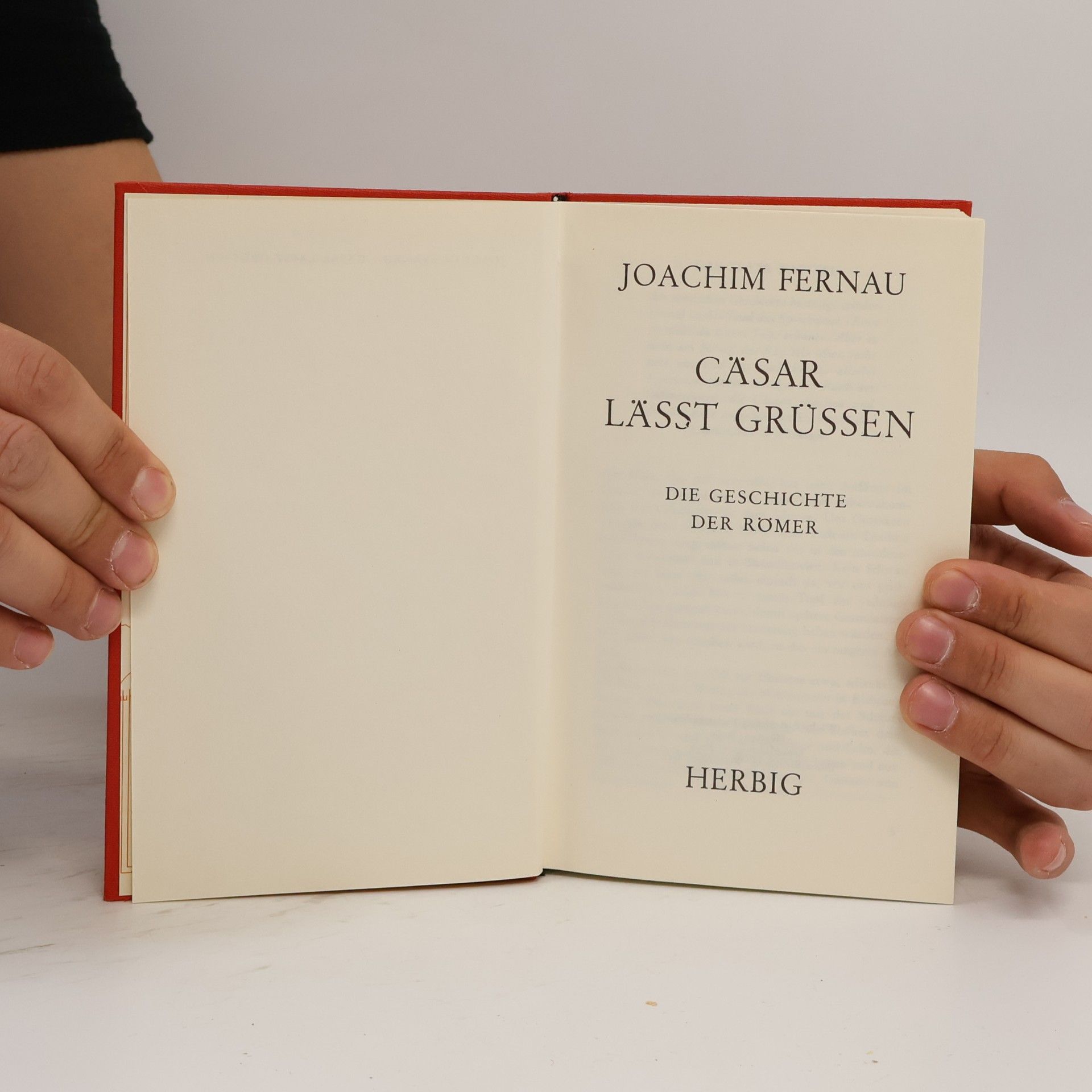 Joachim Fernau Caesar lässt grüssen