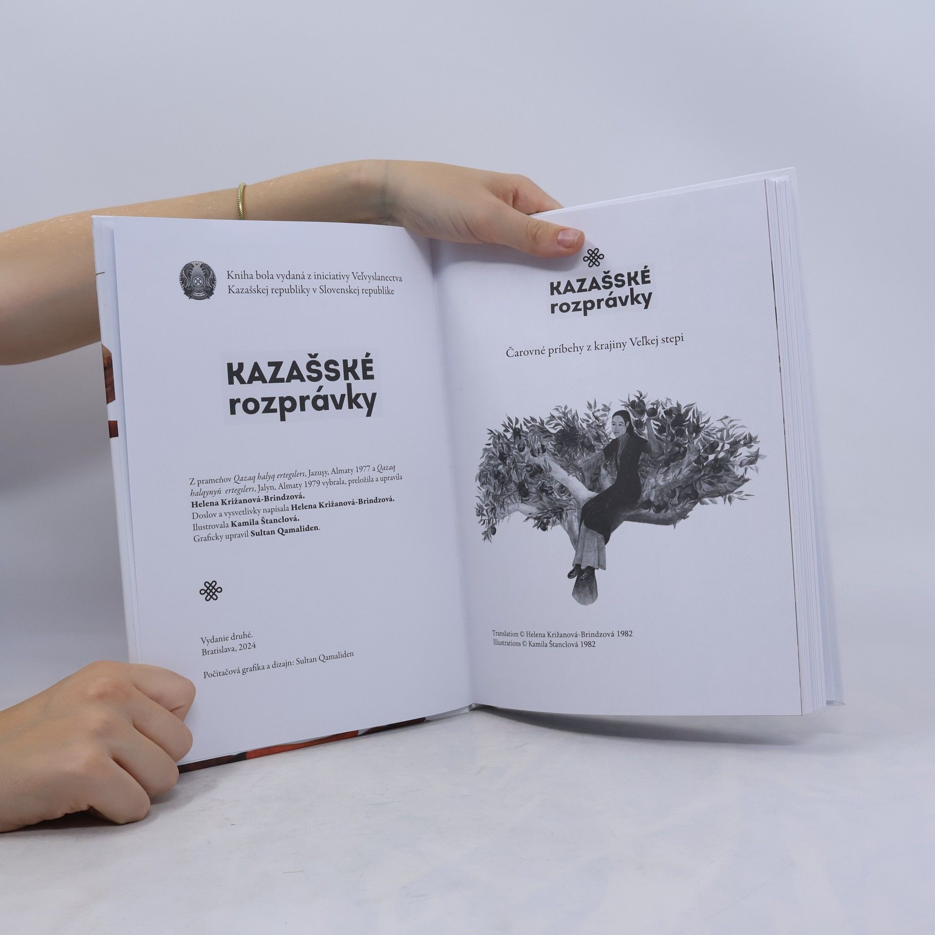 Helena Křižanová-Brindzová Kazašské rozprávky