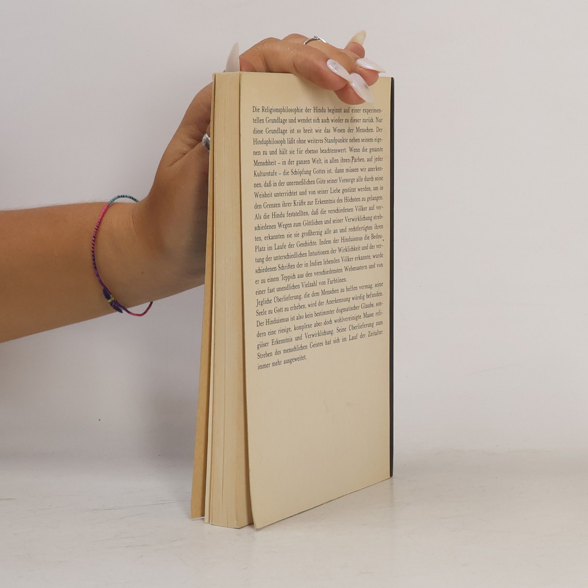 S. Radhakrishnan Weltanschauung der Hindu