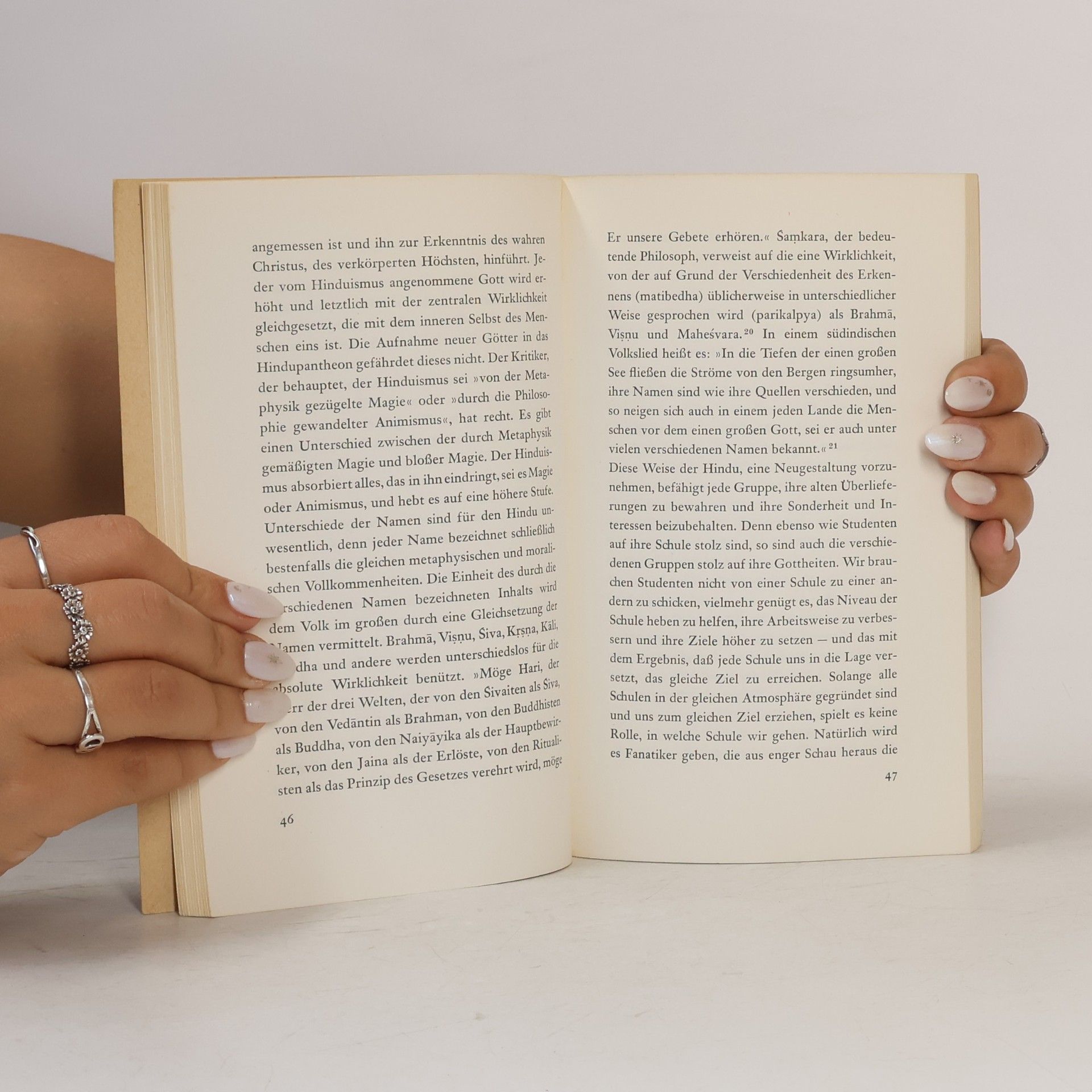 S. Radhakrishnan Weltanschauung der Hindu