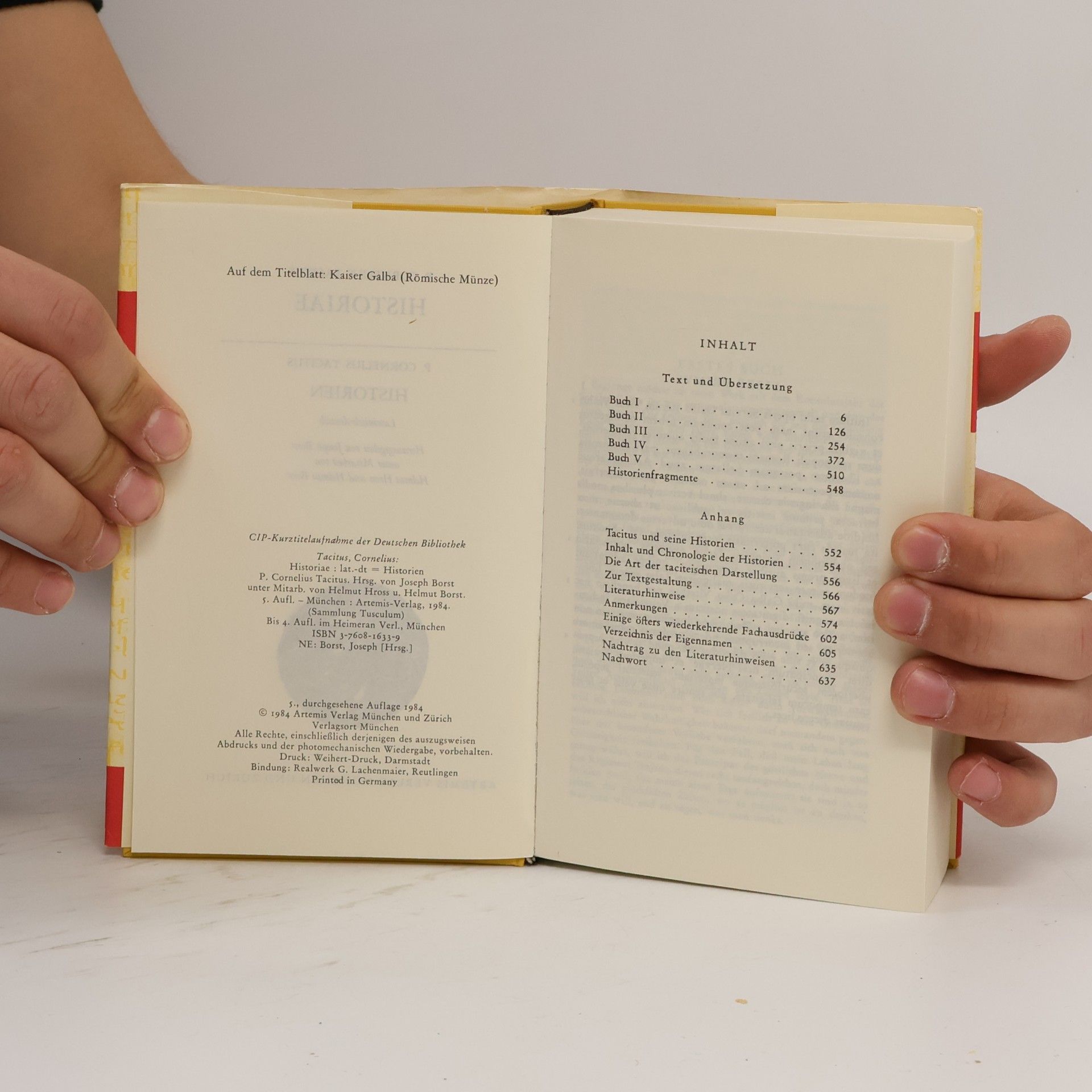 Publius Cornelius Tacitus Tacitus Historien