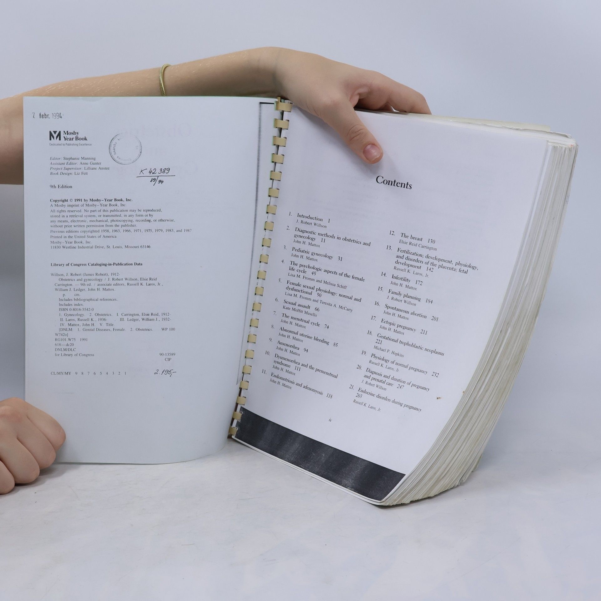 Kolektiv autorů Obstetrics and Gynecology