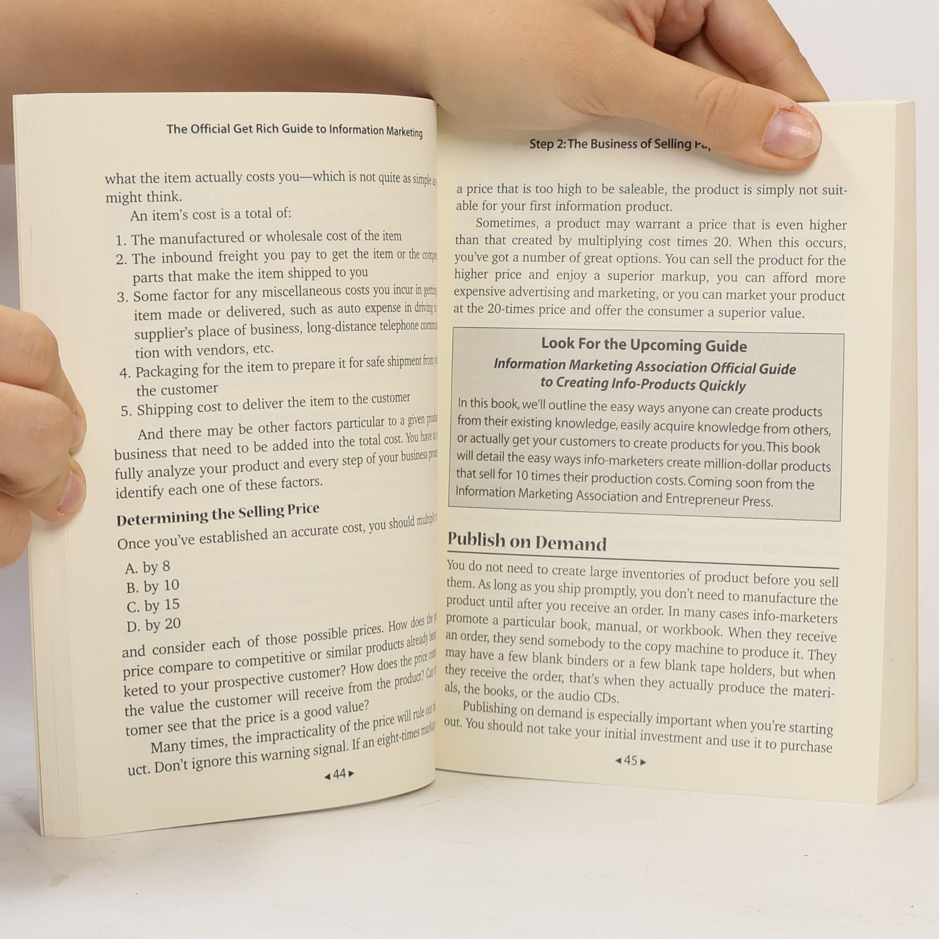 Dan S. Kennedy The Official Get Rich Guide to Information Marketing