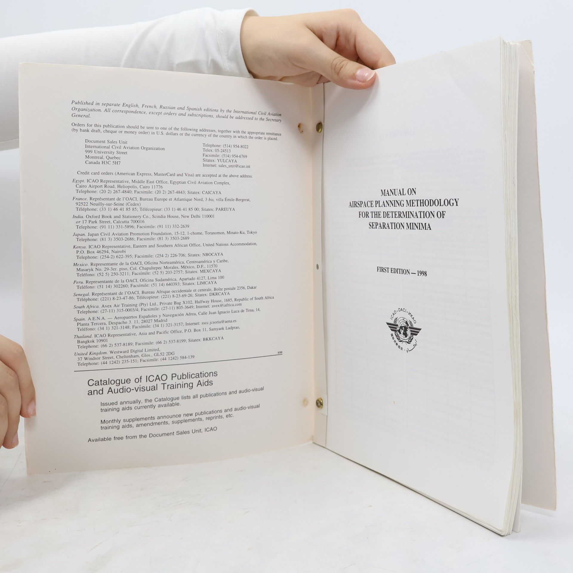Collectif d'auteurs Manual on Airspace Planning Methodology for the Determination of Separation Minima