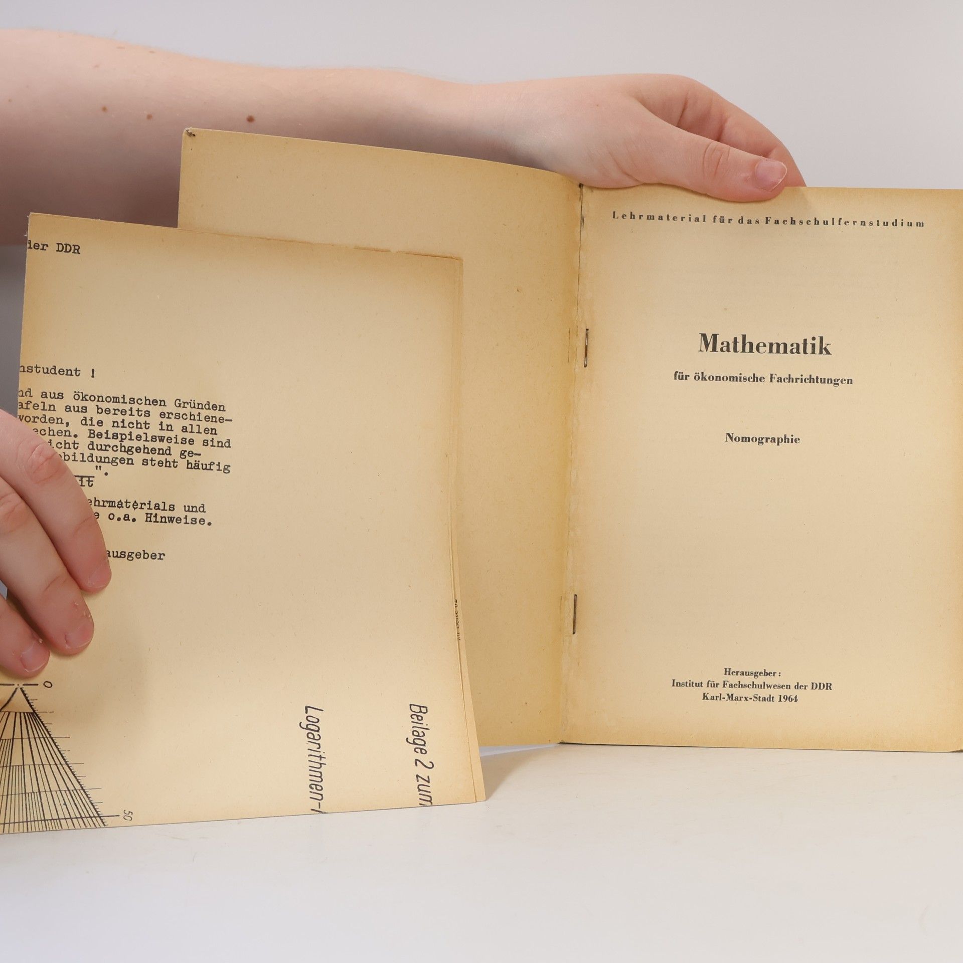Günther Lochmann Mathematik. Nomographie