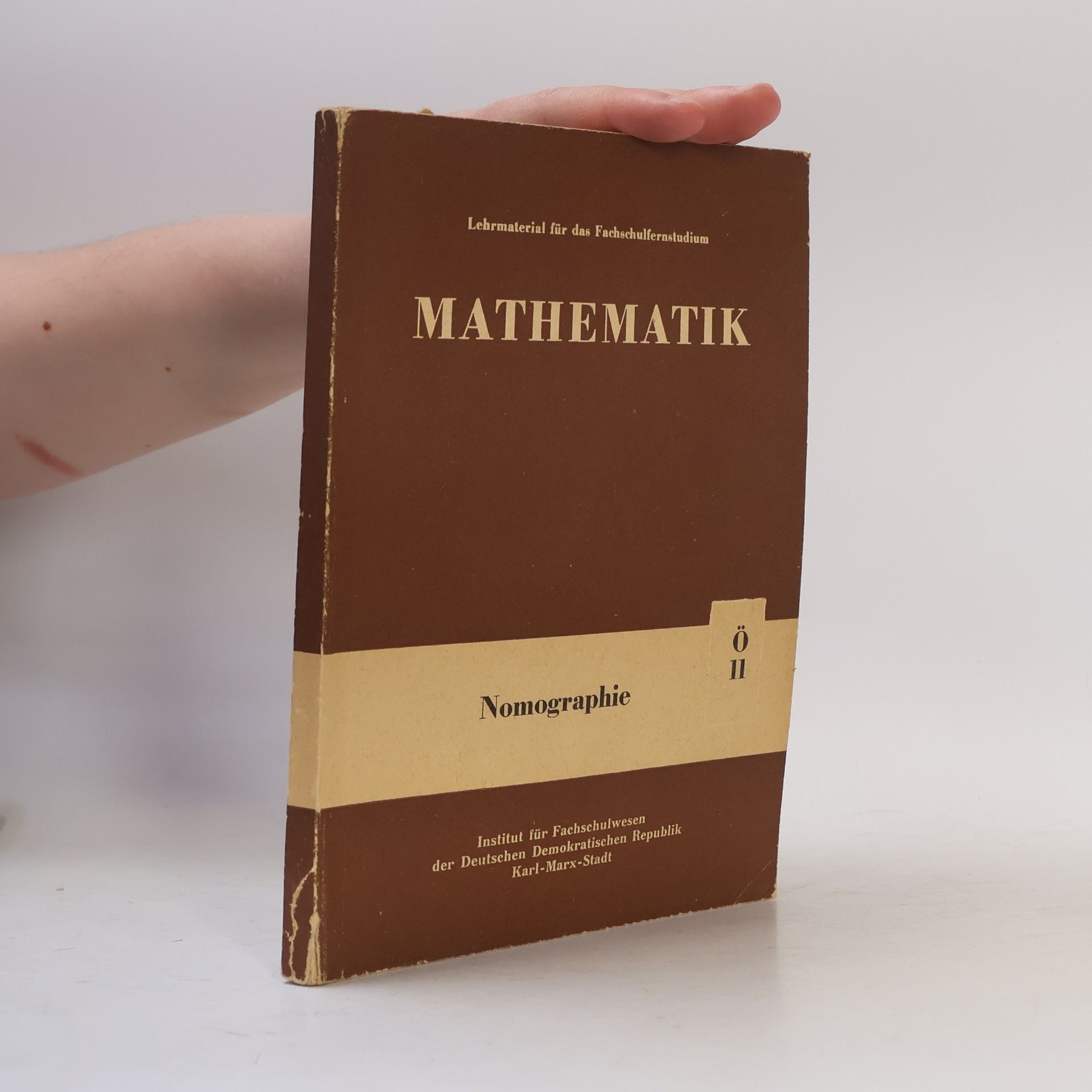 Günther Lochmann Mathematik. Nomographie
