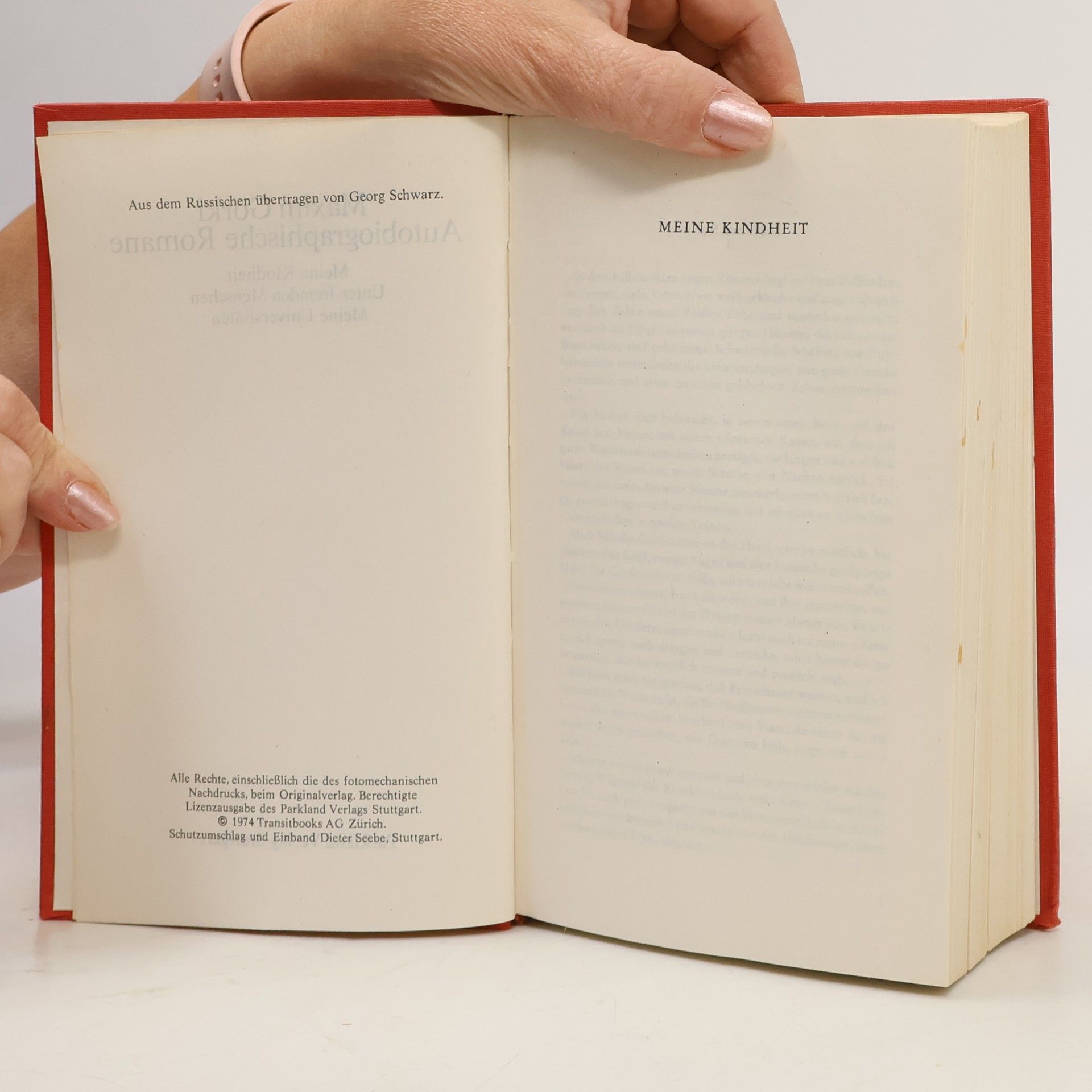 Maxim Gorki Autobiographische Romane. Meine Kindheit. Unter fremden Menschen. Meine Universitäten