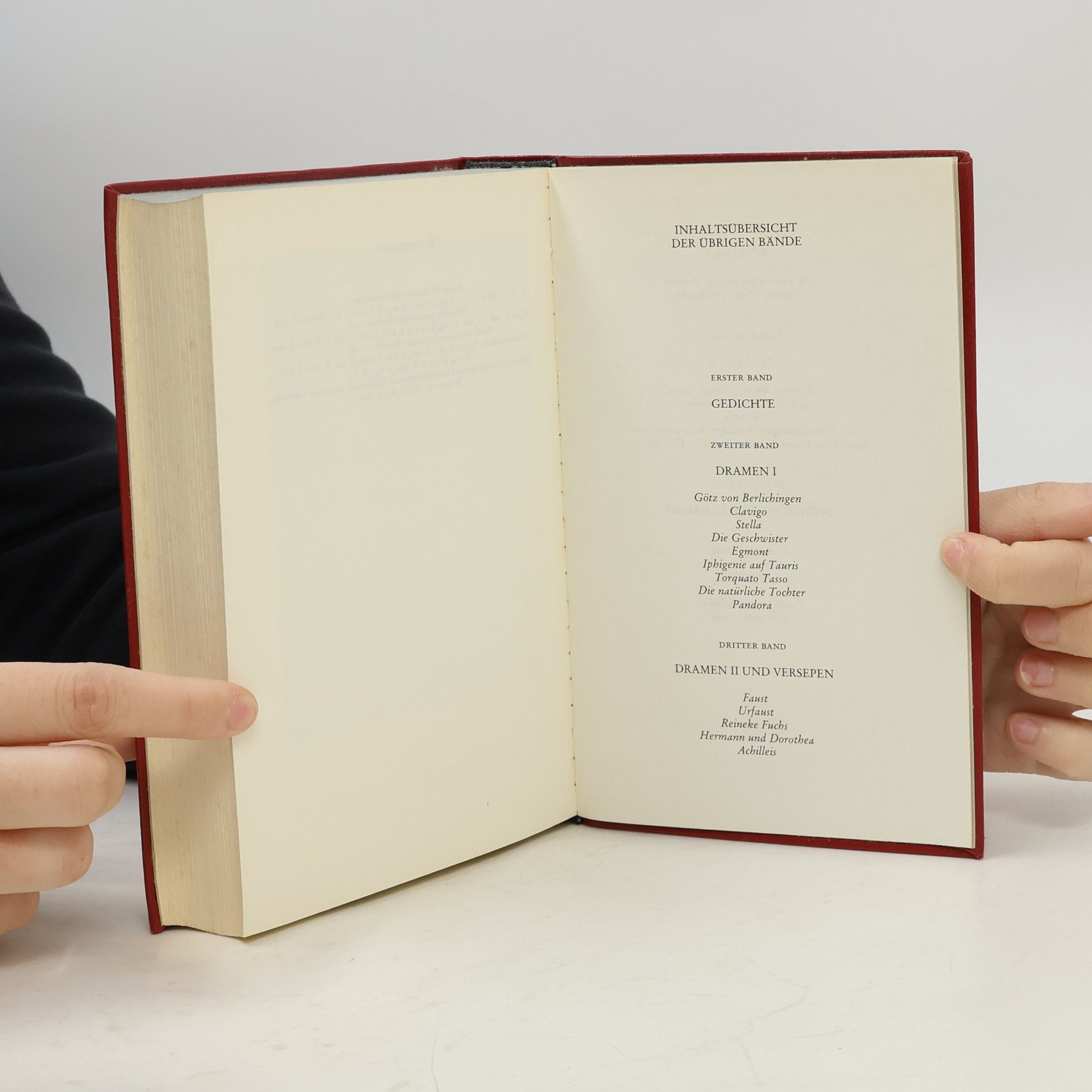 Johann Wolfgang von Goethe Goethe Werke 8