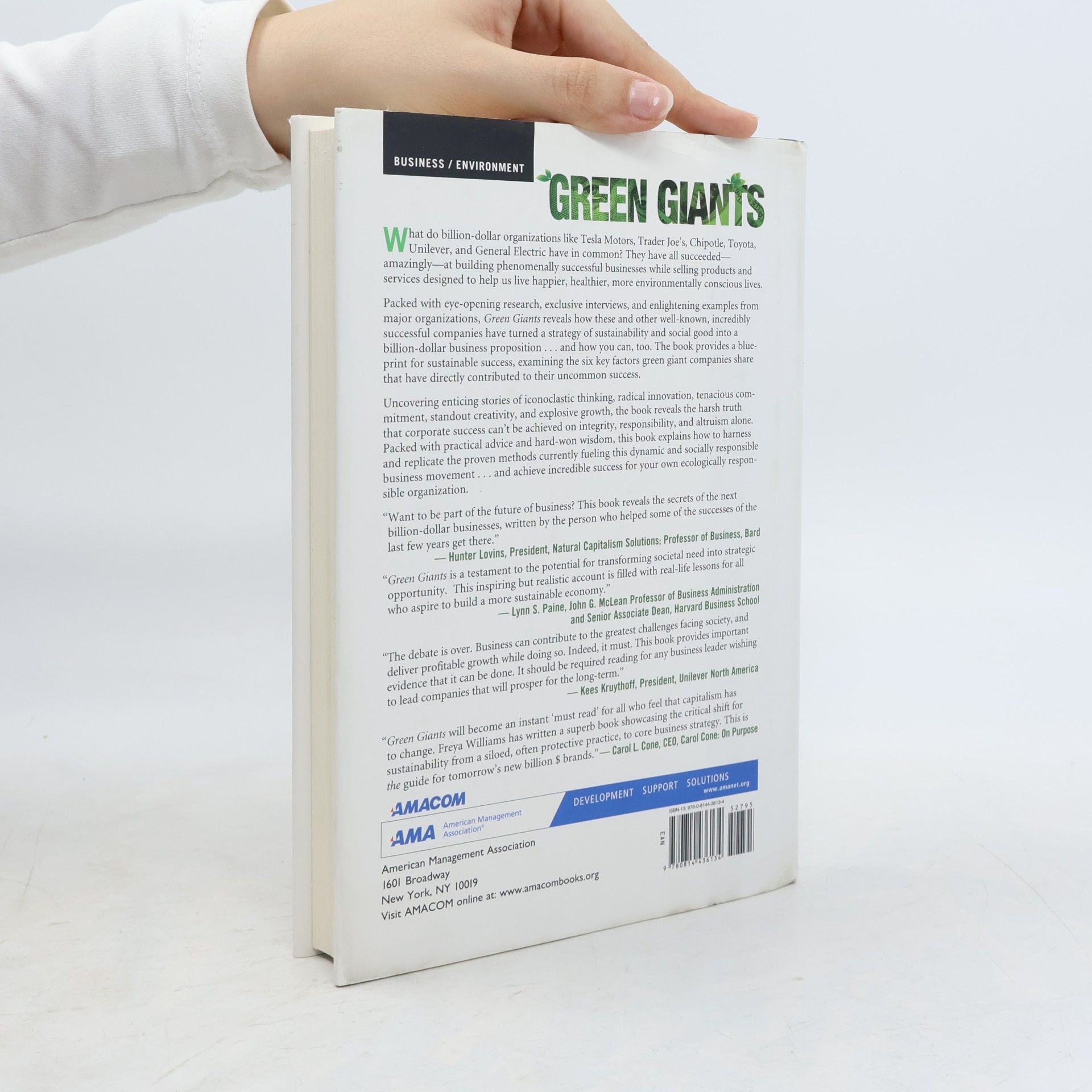 E. Freya Williams Green Giants: How Smart Companies Turn Sustainability Into Billion-Dollar Businesses