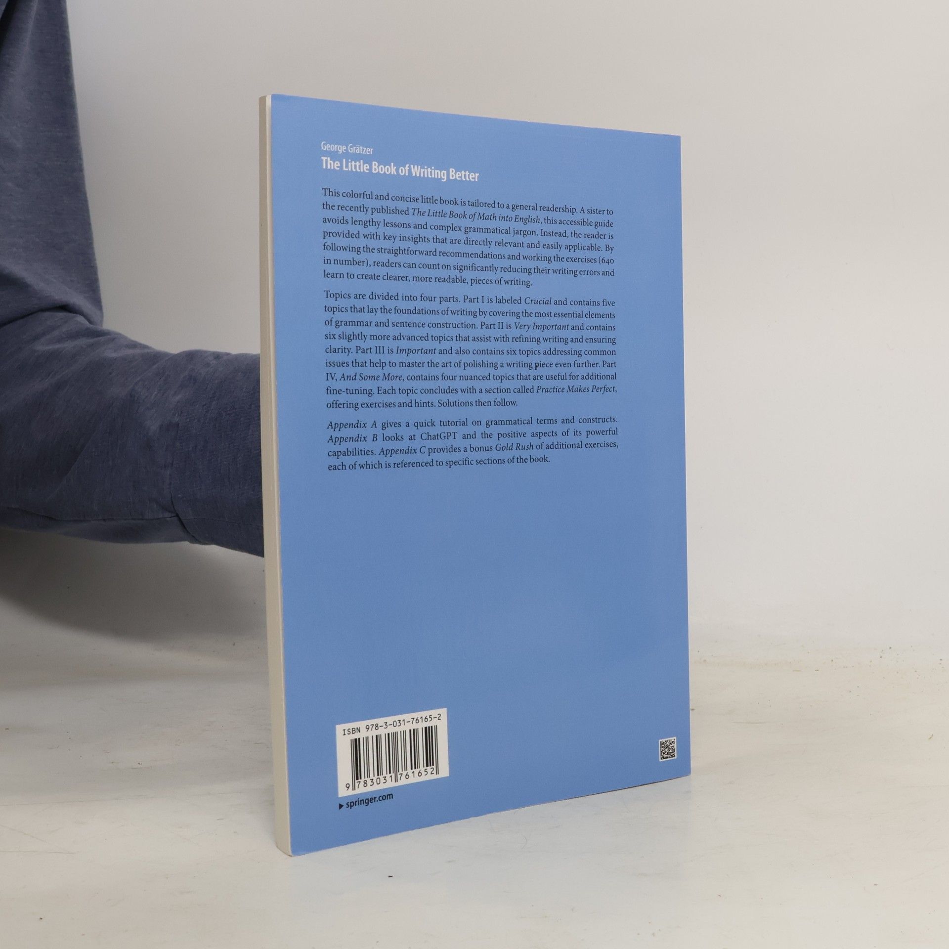 George Grätzer The Little Book of Writing Better