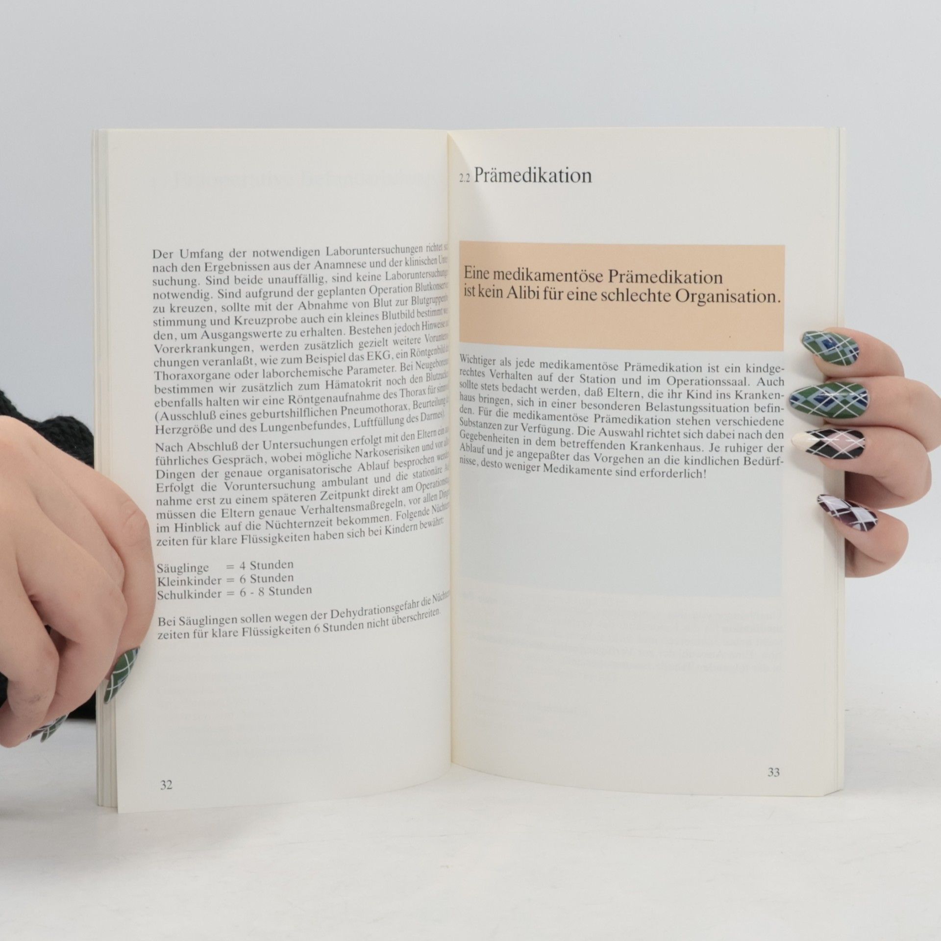Various authors Narkosen im Kindesalter