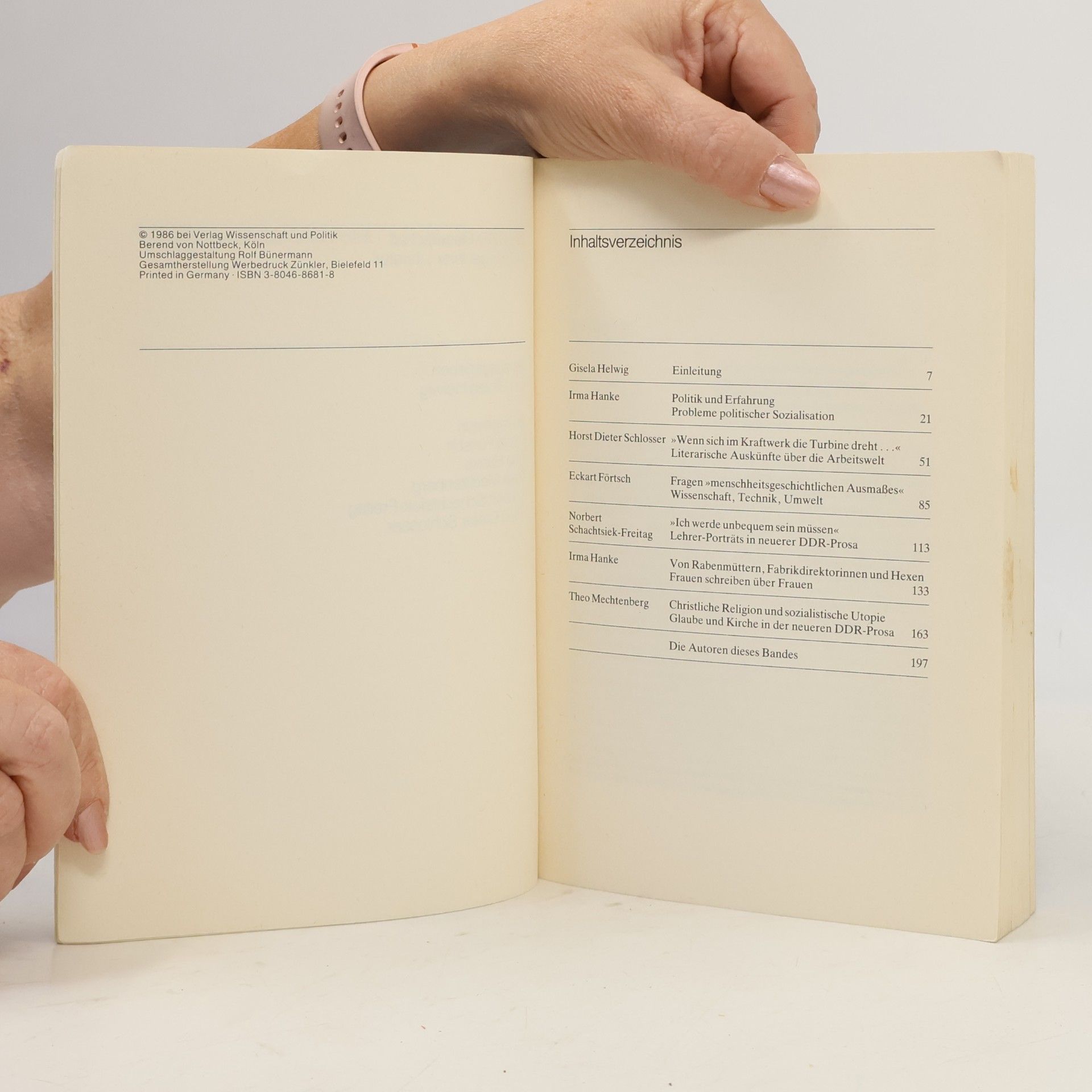 Gisela Helwig Die DDR-Gesellschaft im Spiegel ihrer Literatur