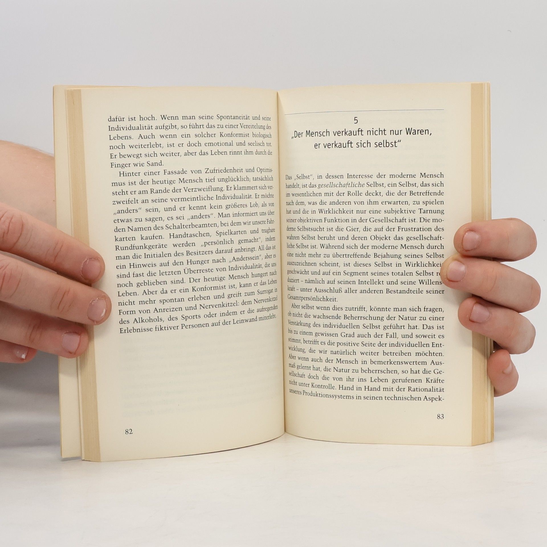 Erich Fromm Authentisch leben