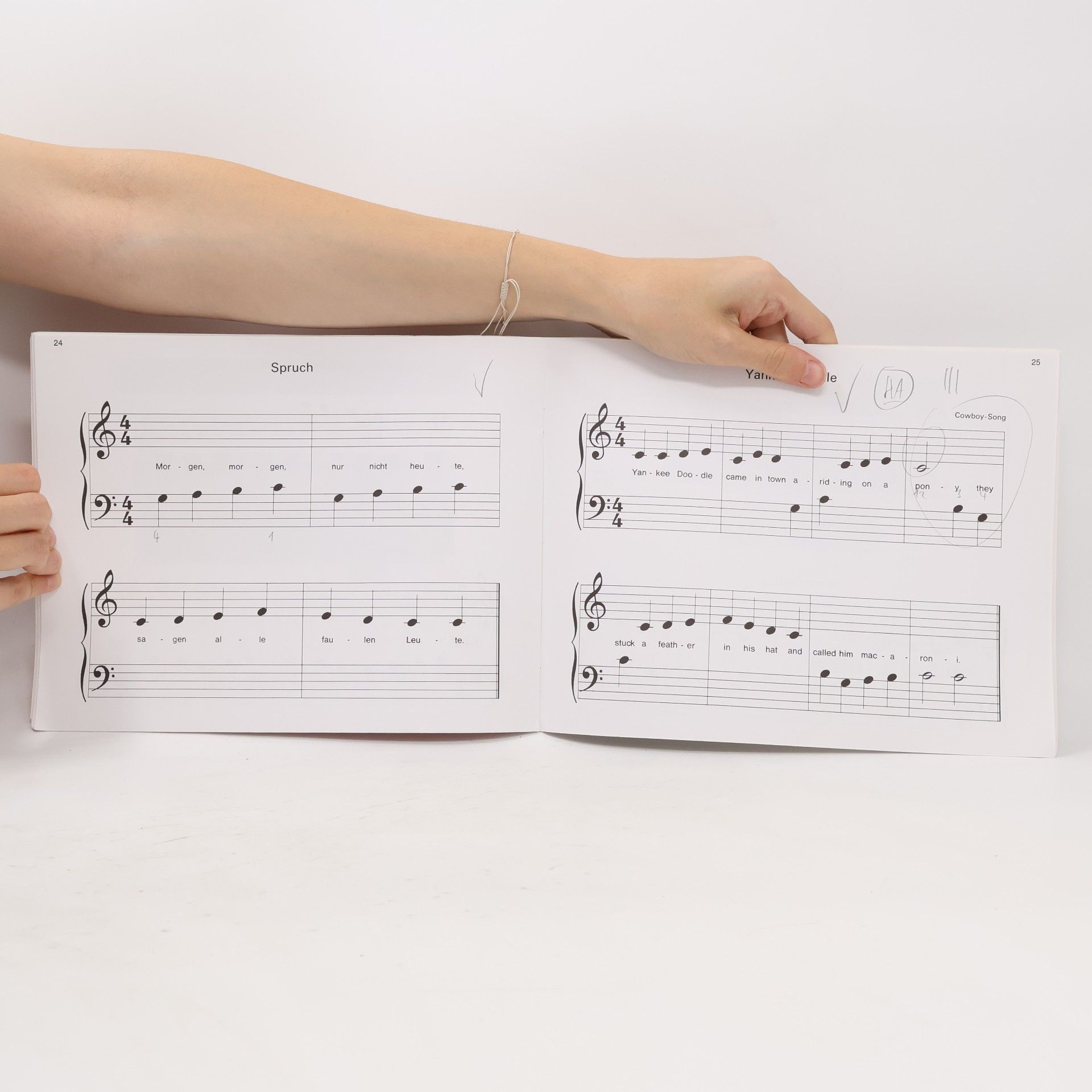 Hans Bodenmann Kleine Finger am Klavier