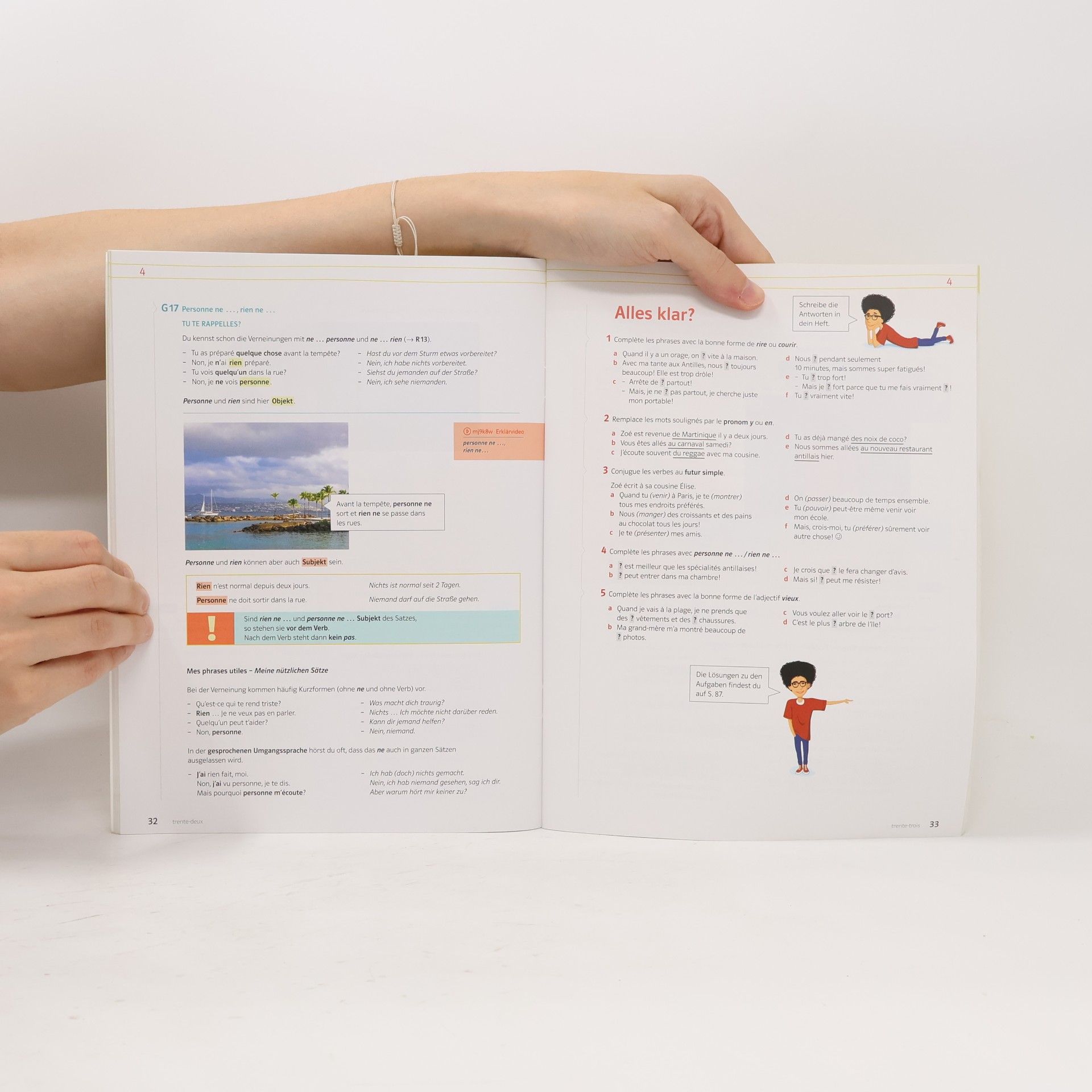 Découvertes 3. Ausgabe 1. oder 2. Fremdsprache: Grammatisches Beiheft mit Klett Erklärfilmen 3. Lernjahr (Découvertes. Ausgabe 1. oder 2. Fremdsprache ab 2020)