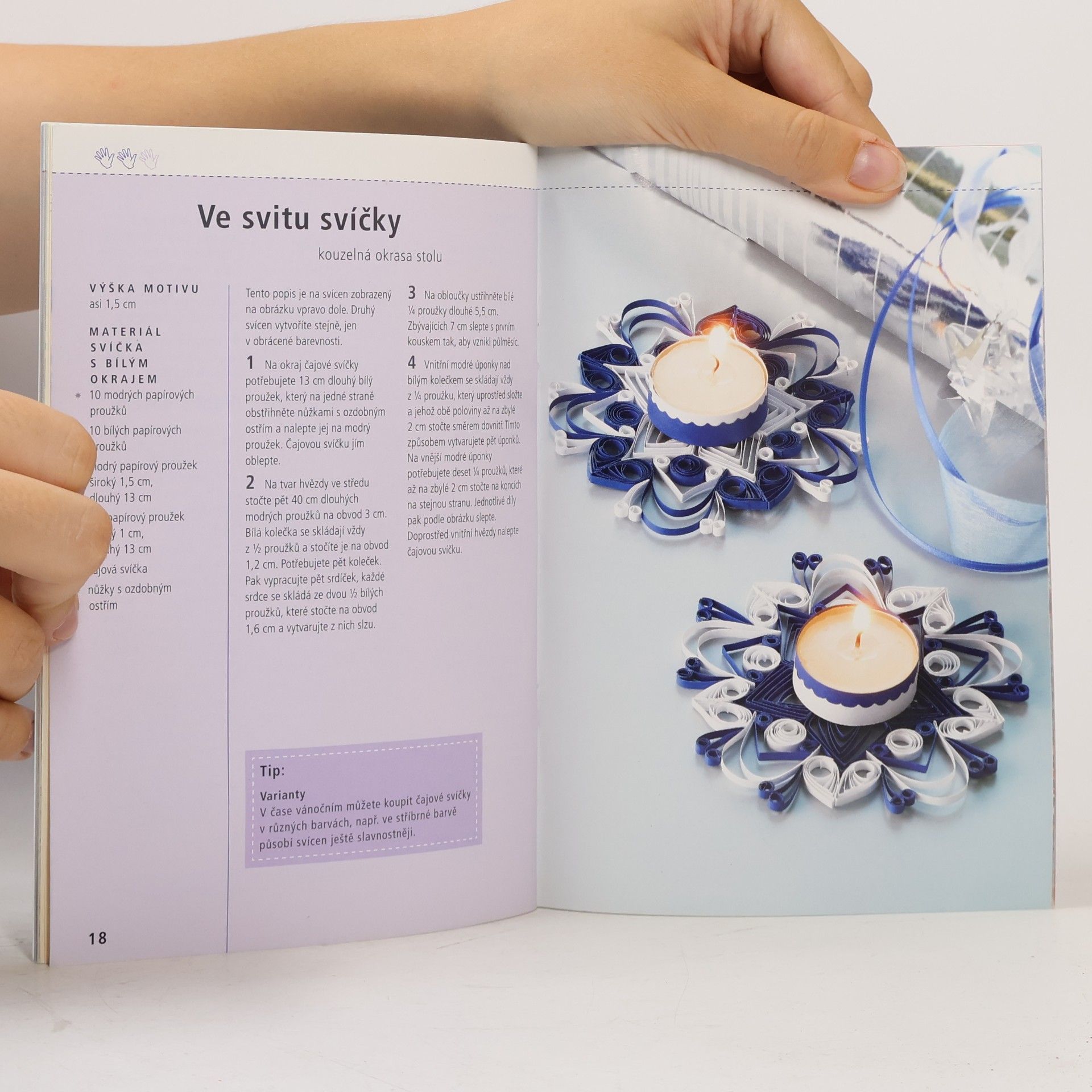 Gudrun Schmitt Vánoční quilling : filigrány z papírových proužků