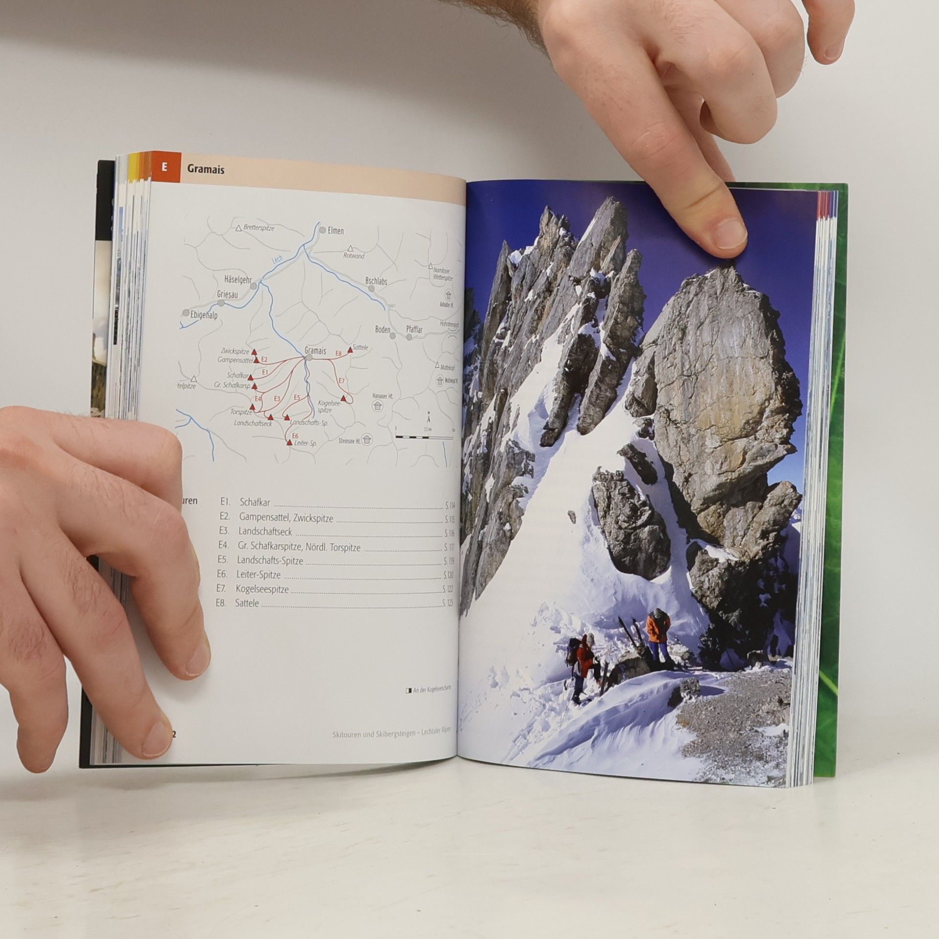 Dieter Elsner Skitouren und Skibergsteigen Lechtal