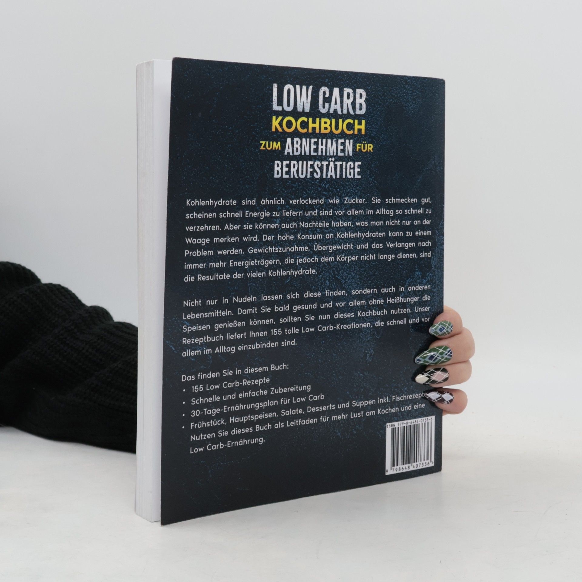 Rebekka Hertz Low Carb Kochbuch zum Abnehmen für Berufstätige