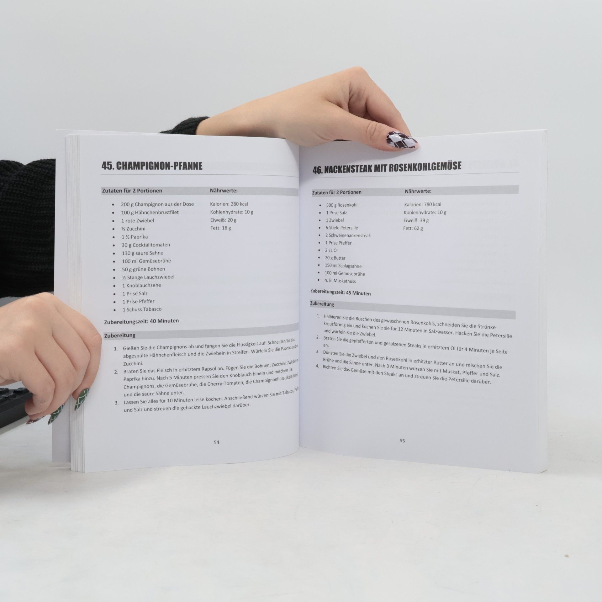Rebekka Hertz Low Carb Kochbuch zum Abnehmen für Berufstätige