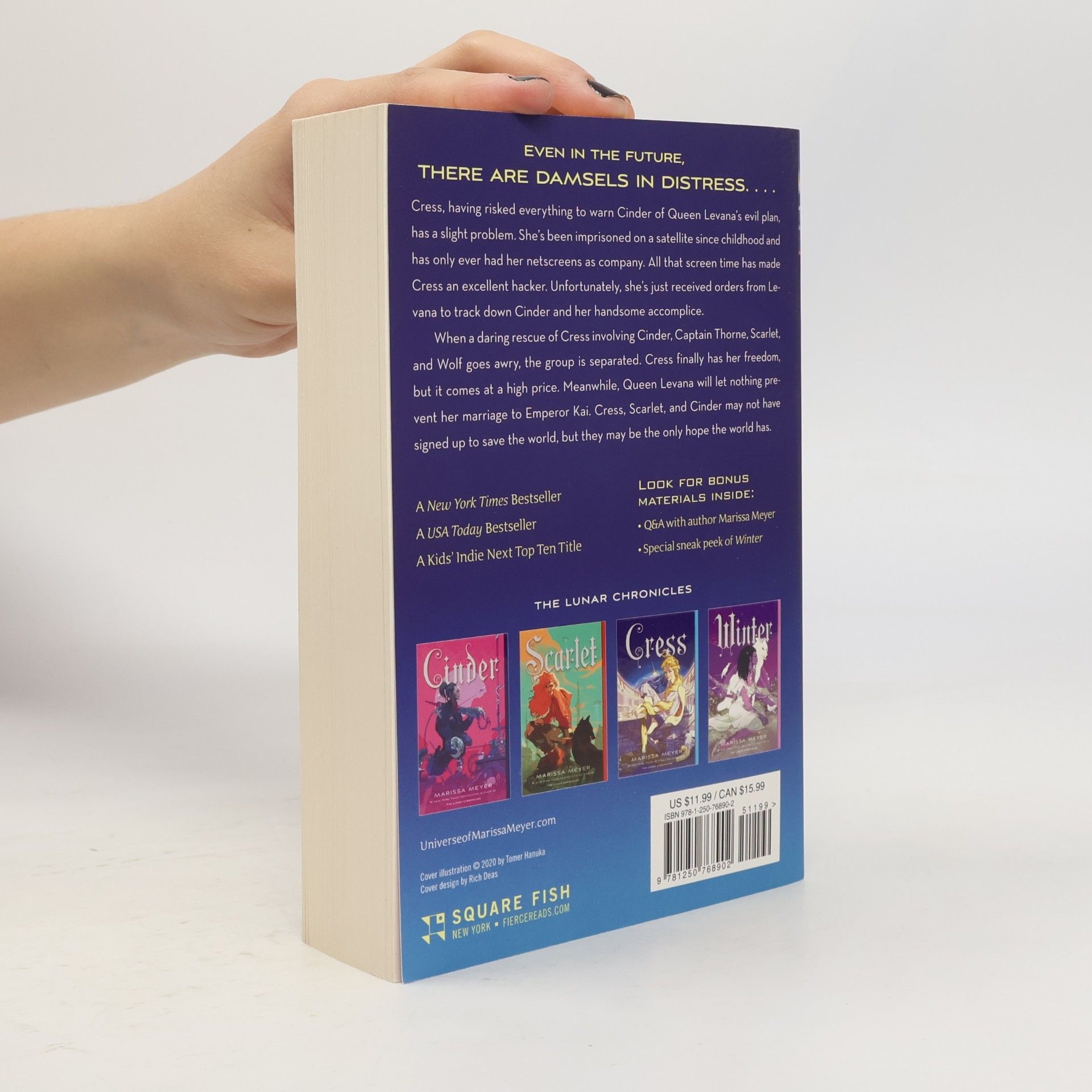 Marissa Meyer Cress. Lunar Chronicles Repackage