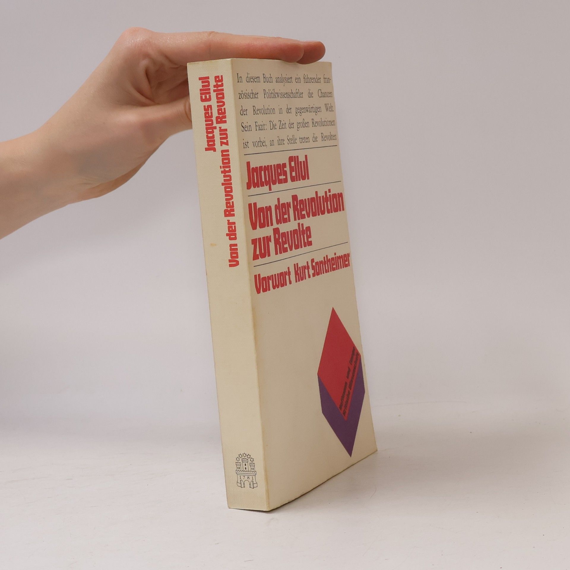 Jacques Ellul Von der Revolution zur Revolte