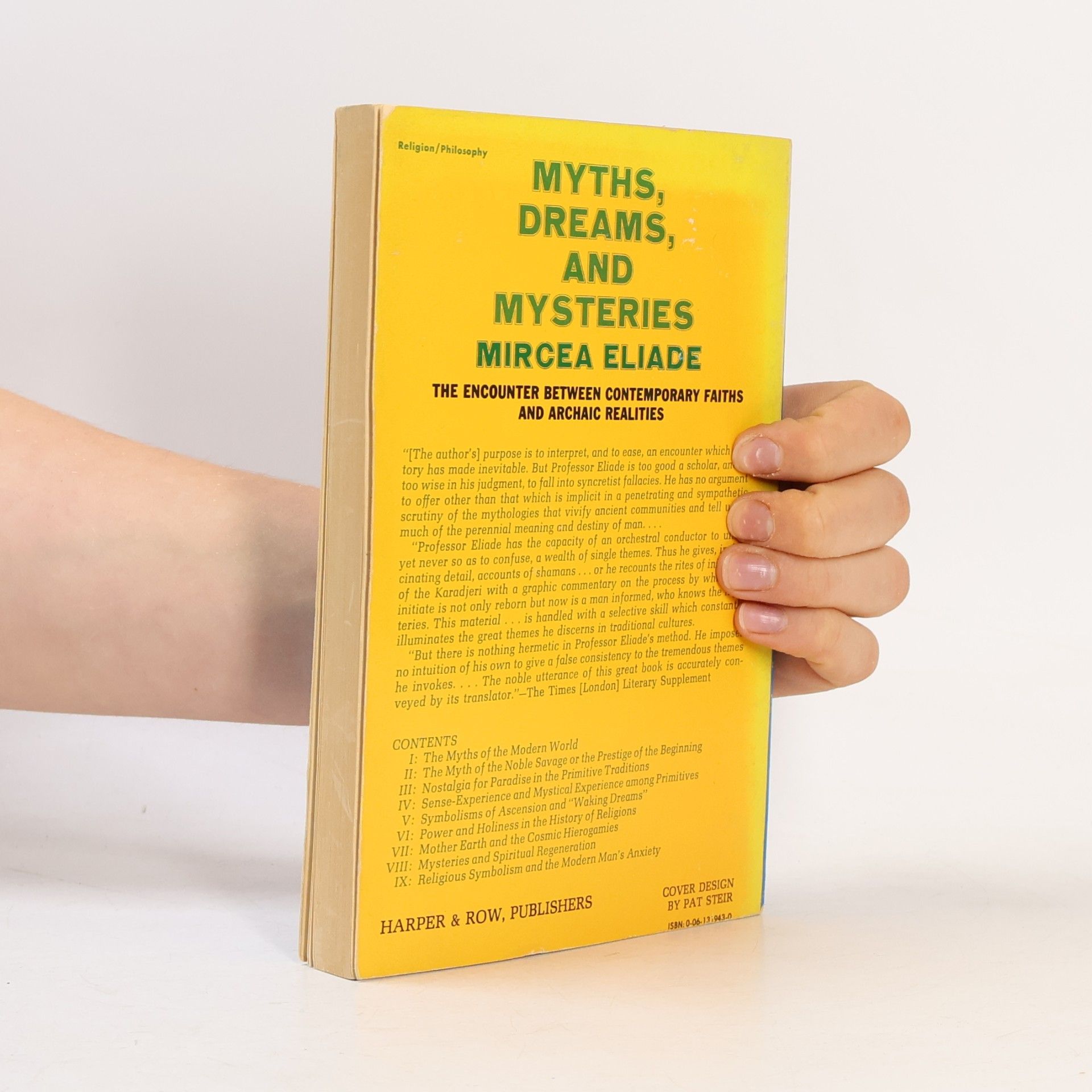Mircea Eliade Harper Torchbooks: Myths, Dreams and Mysteries