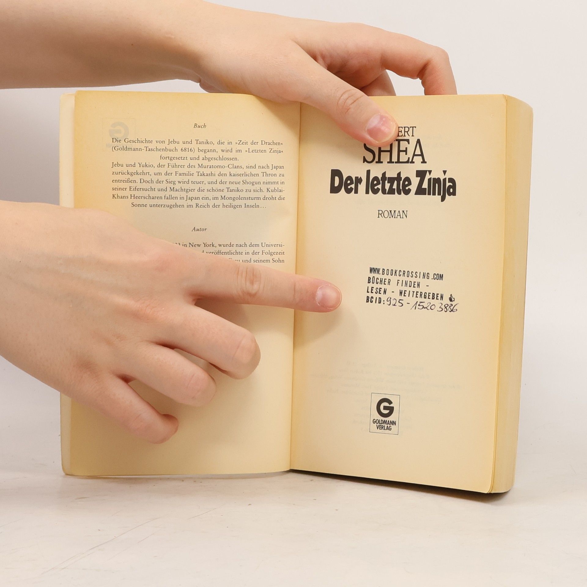 Robert Joseph Shea Der letzte Zinja