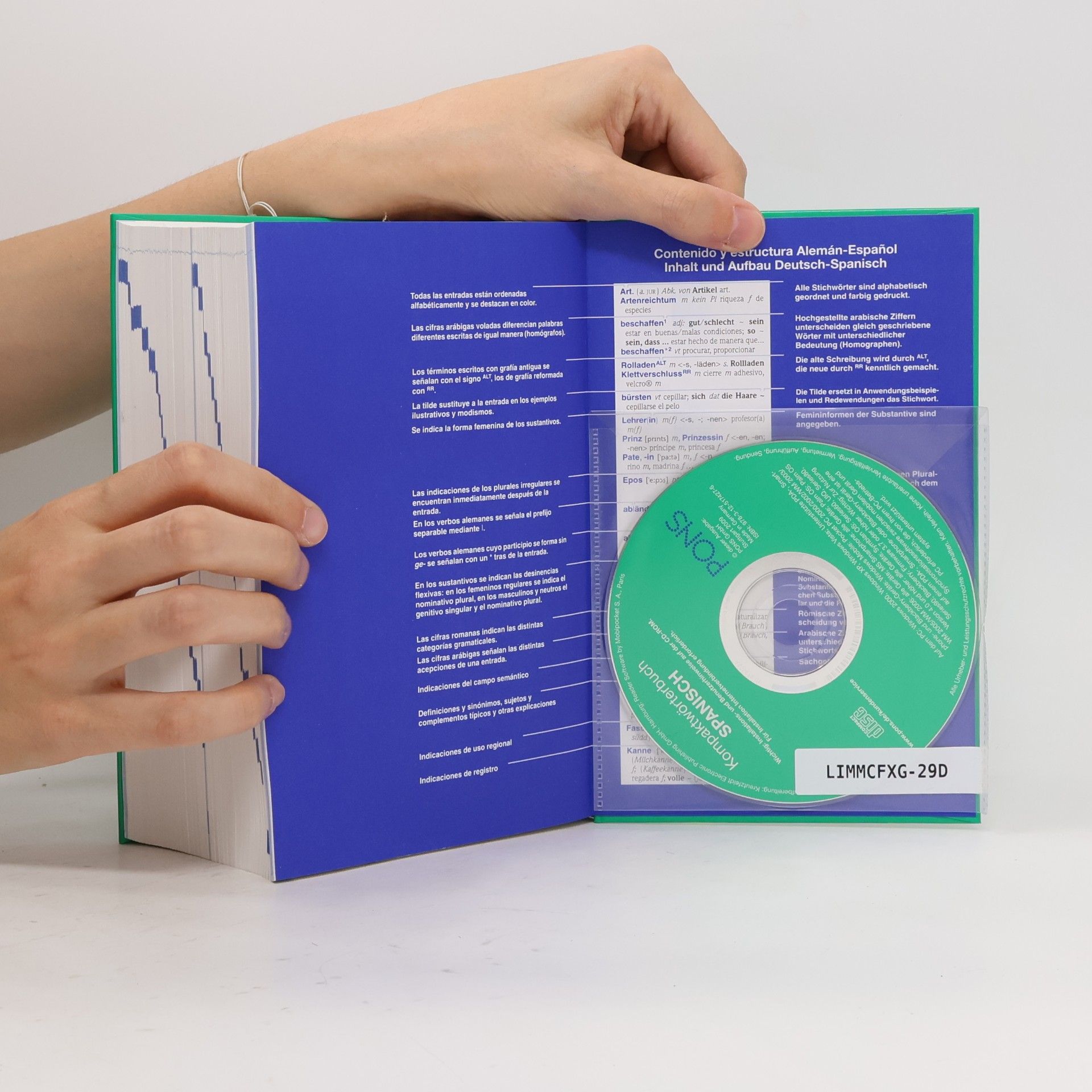 Marieluise Schmitz PONS Kompaktwörterbuch - Spanisch
