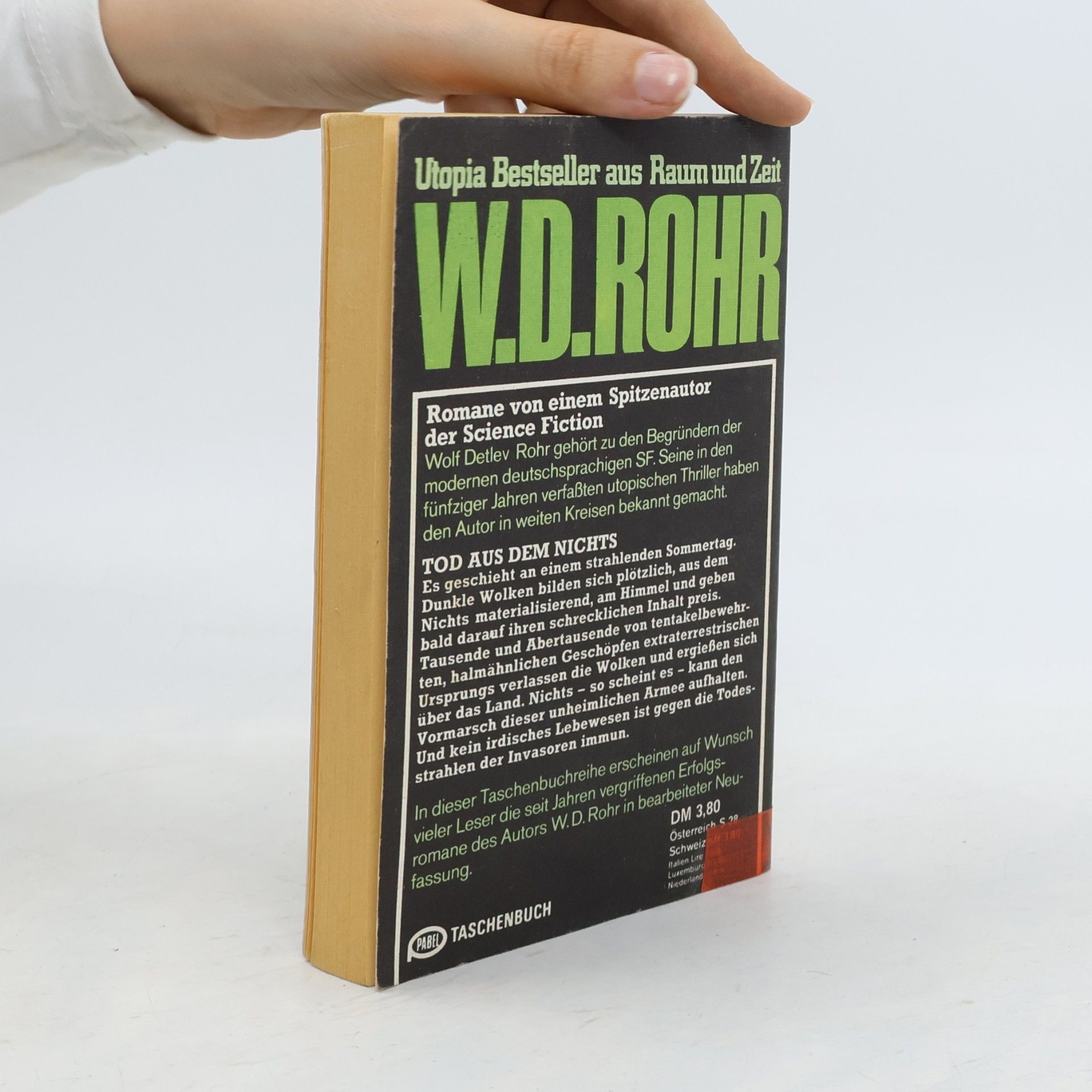 W. D. Rohr Tod aus dem Nichts