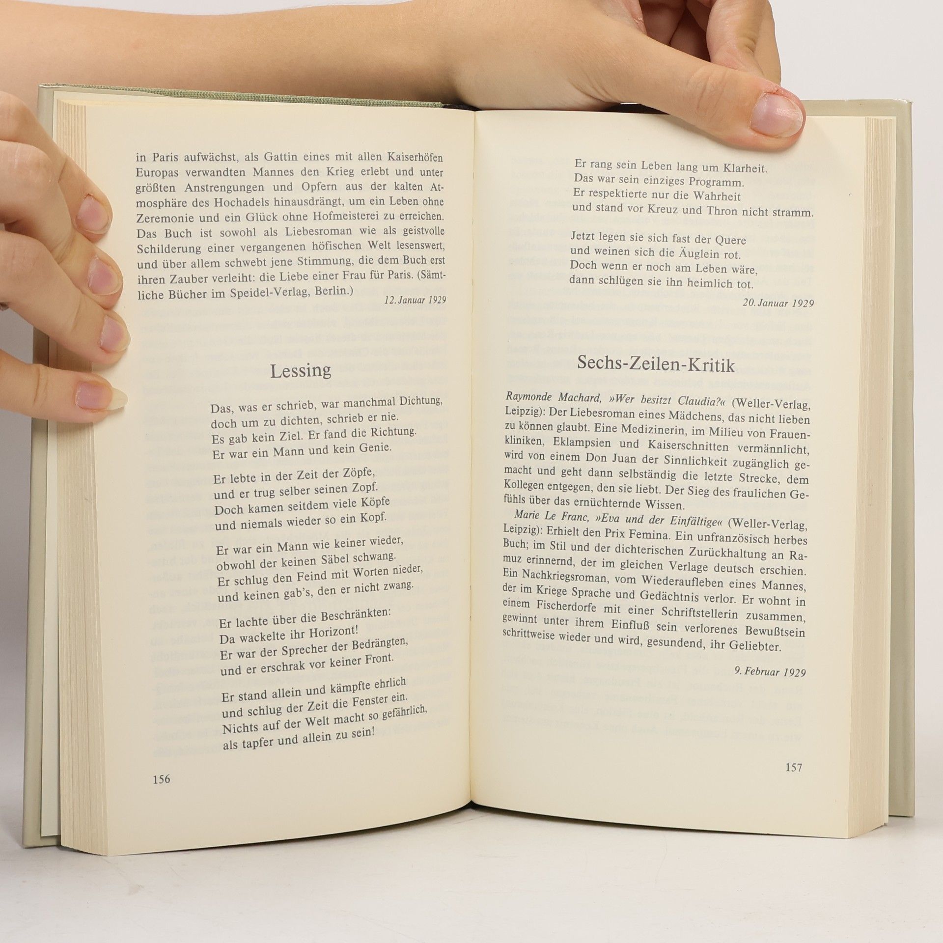 Erich Kästner Gemischte Gefühle. Literarische Publizistik 1923-1933. Band 1