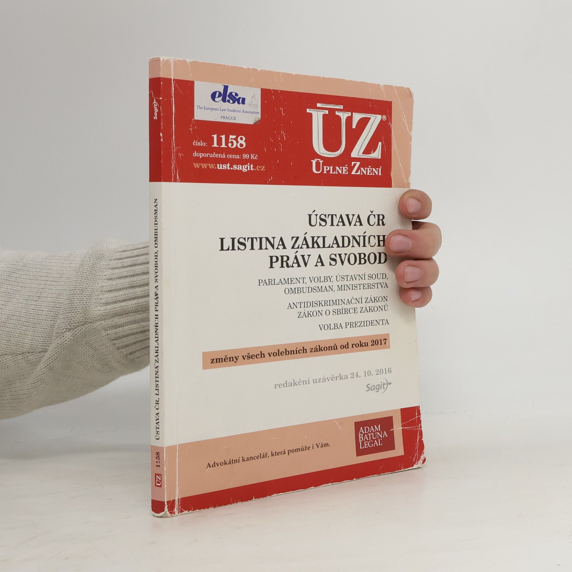 Autorenkollektiv Ústava ČR ; Listina základních práv a svobod